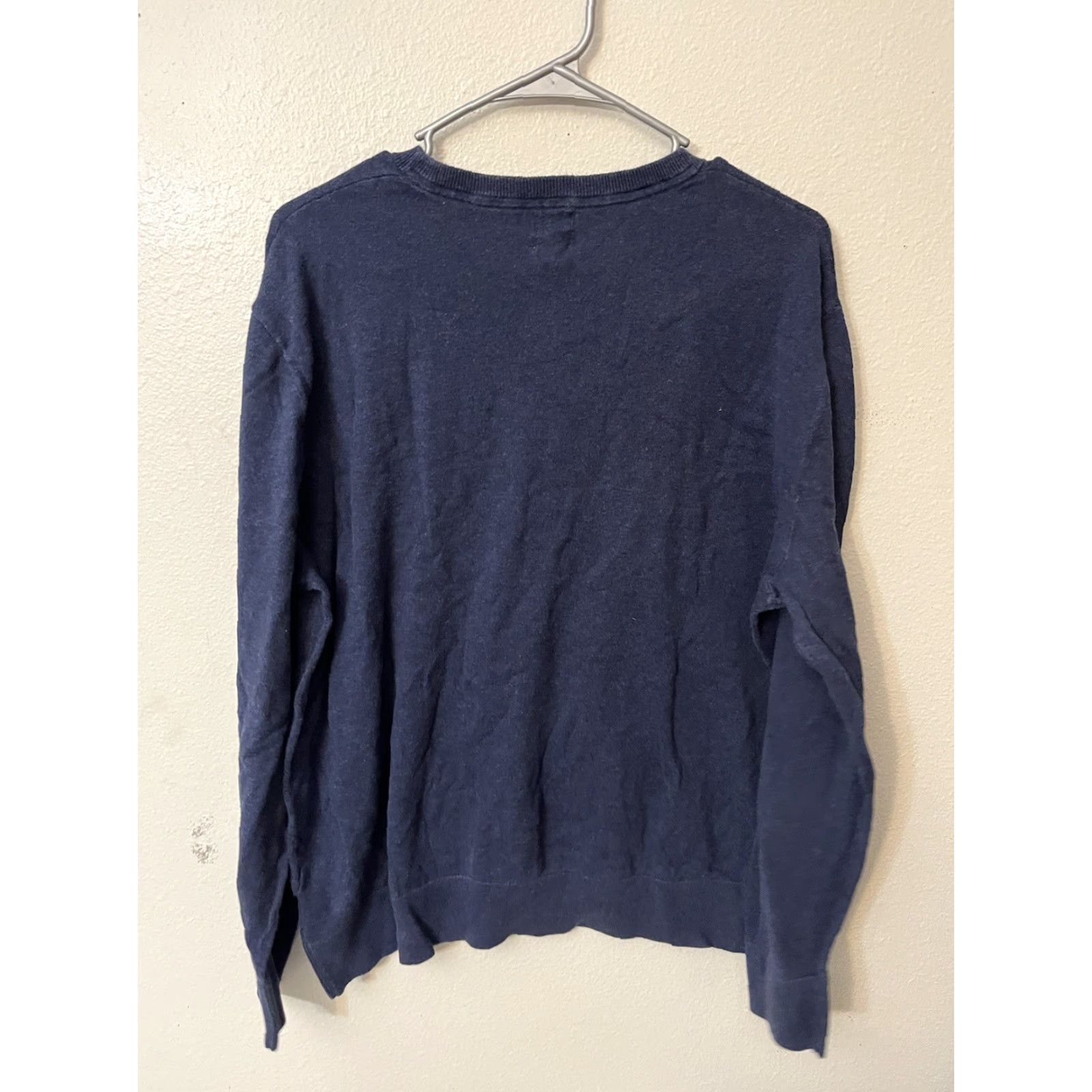 Gap Gap Sweater Mens XL Blue Cotton Crew Neck Long Sleeve Classic Fit Pullover Knit Regular Fit Size US XL / EU 56 / 4 - 2 Thumbnail