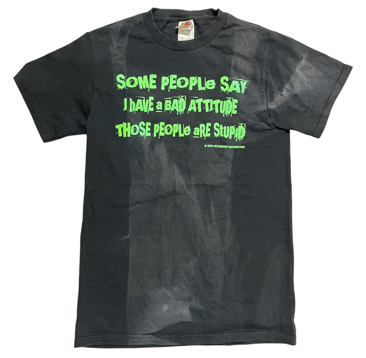 Vintage Vintage Faded Wording/Quotes T Shirt Size US XS / EU 42 / 0 - 1 Thumbnail