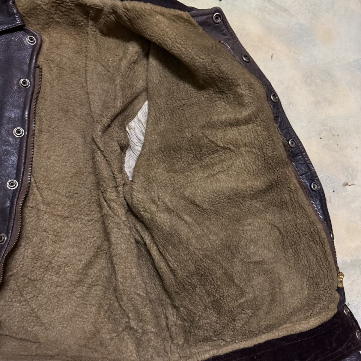 Genuine Leather Vintage Leather Jacket Size US S / EU 44-46 / 1 - 14 Thumbnail