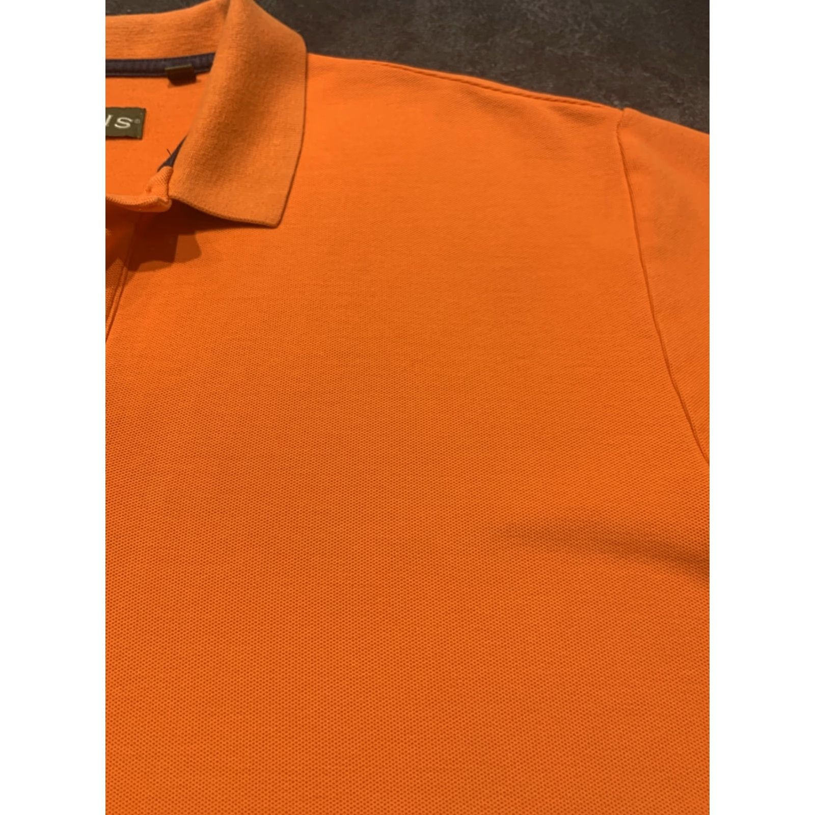 Orvis VINTAGE Orvis Men's Polo Shirt Short Sleeve Cotton Orange Fishing Casual L Size US L / EU 52-54 / 3 - 3 Thumbnail