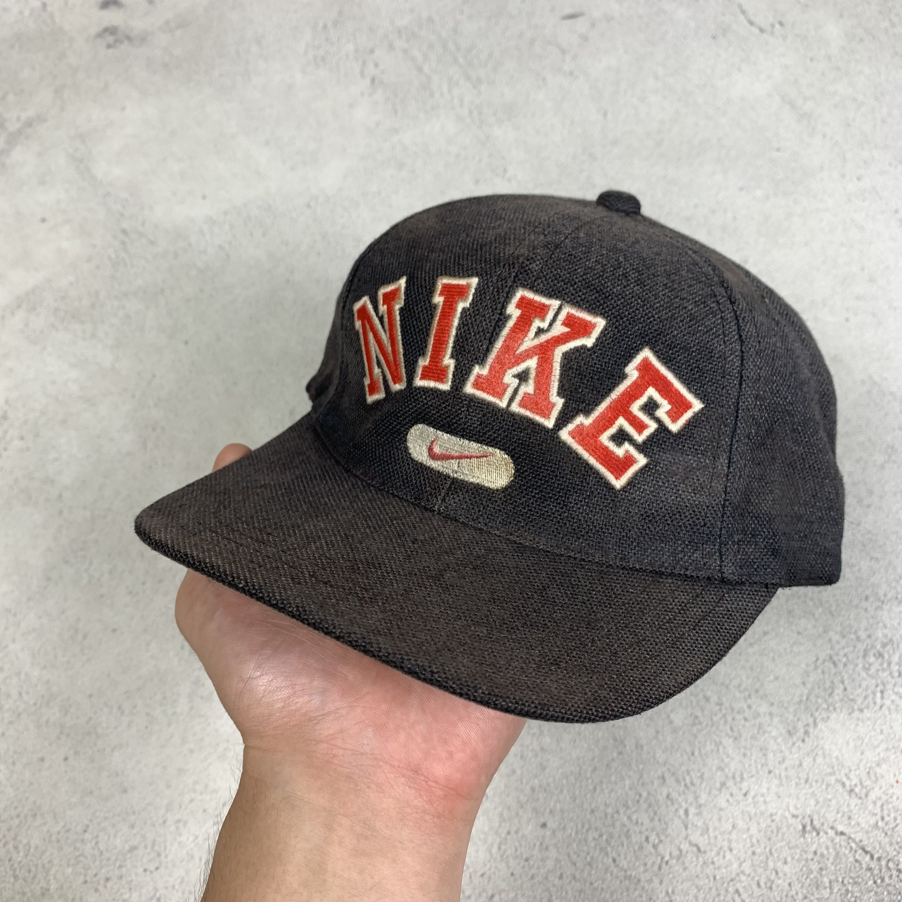 Nike Vintage 90s Nike Hat Cap Size ONE SIZE - 1 Thumbnail