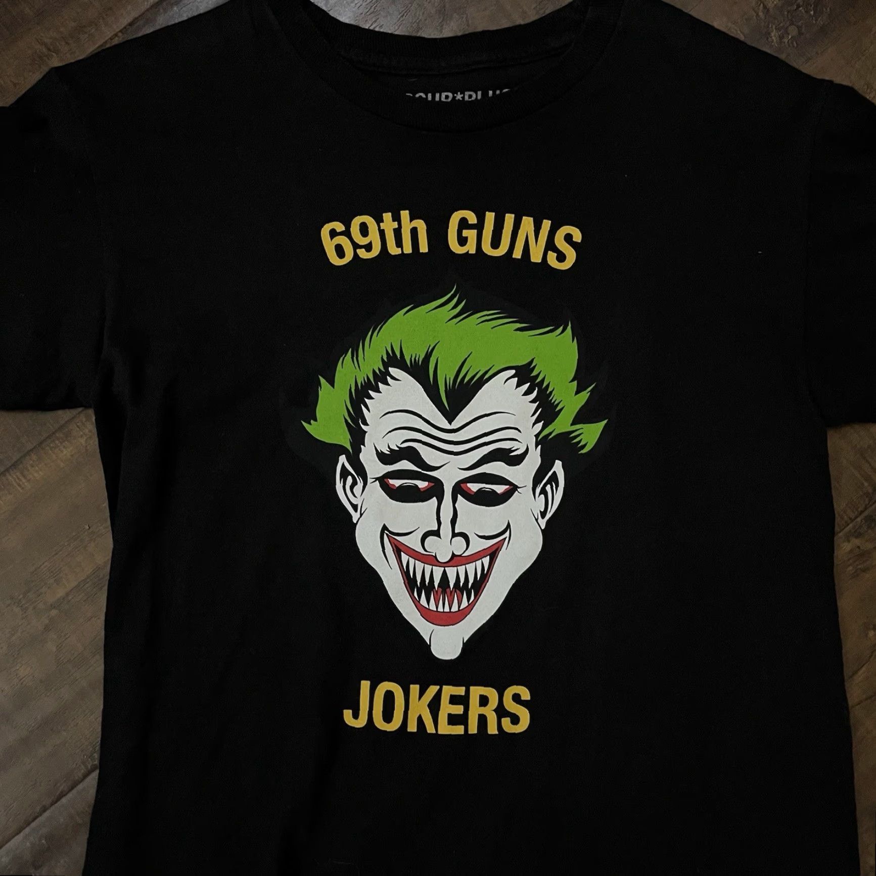 Vintage SSUR Plus 69th Guns Joker Black T-Shirt Mens Small Streetwear Batman DC Comics Shirt S Mens White Comics 90s Theme Size US S / EU 44-46 / 1 - 2 Thumbnail