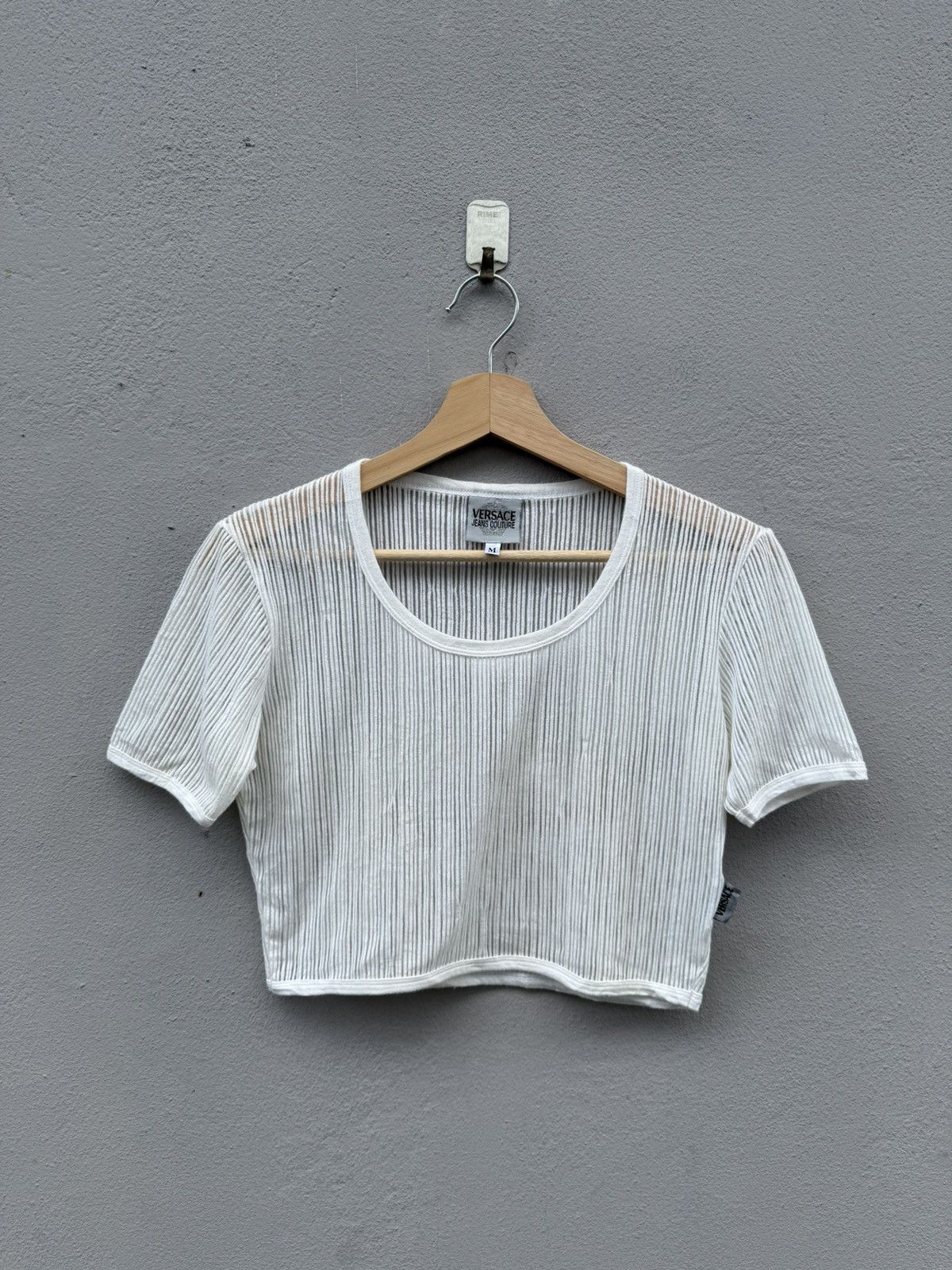 Versace × Versace Jeans Couture Visible Crop Top Size M / US 6-8 / IT 42-44 - 1 Thumbnail