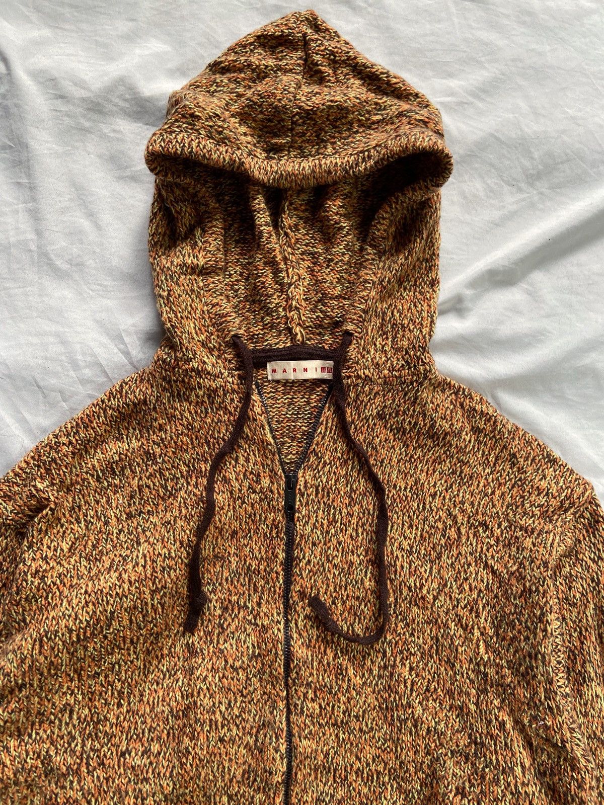 Marni × Uniqlo MARNI x UNIQLO KNIT ZIP HOODIE Size US M / EU 48-50 / 2 - 2 Thumbnail