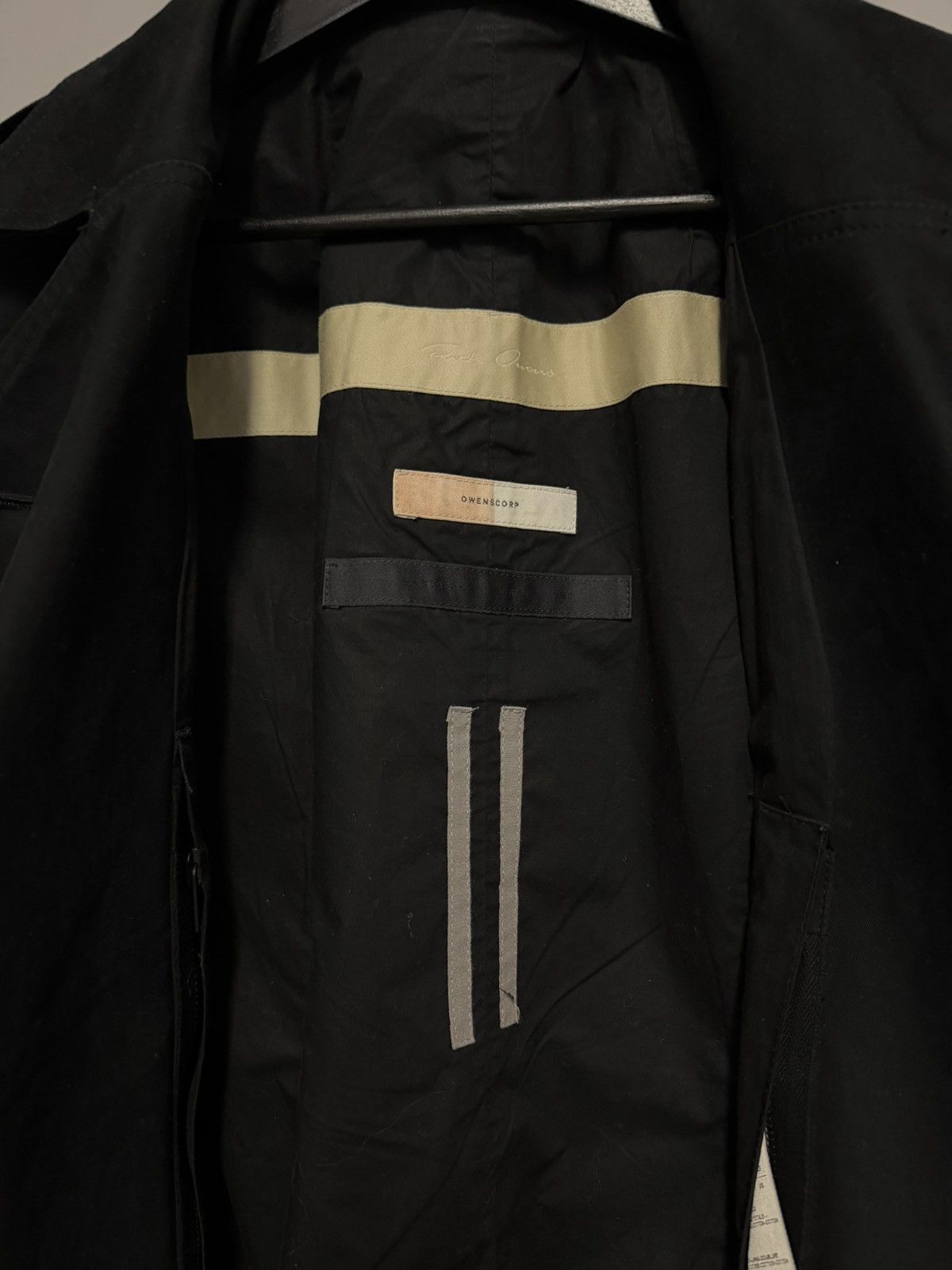 Rick Owens Owenscorp Moleskin Trench Coat Size US M / EU 48-50 / 2 - 3 Thumbnail