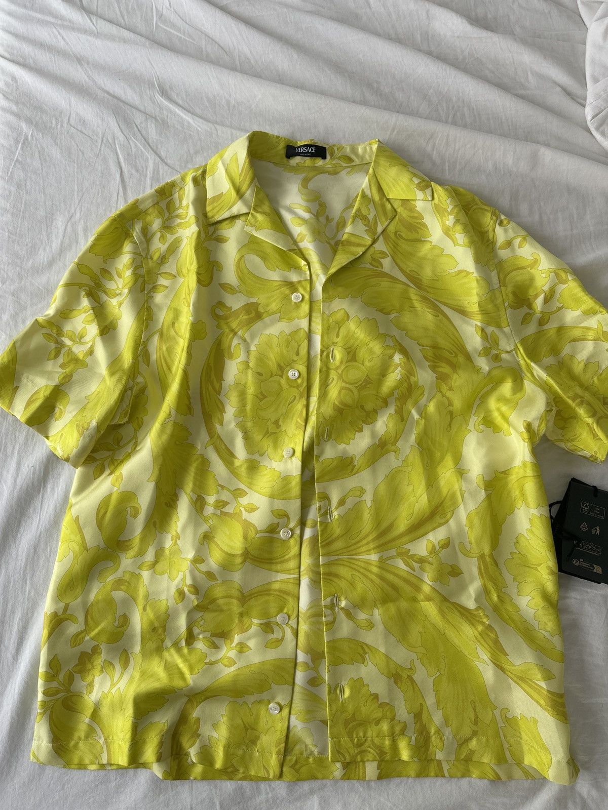 Versace Versace Baroque Silk shirt Size US S / EU 44-46 / 1 - 1 Thumbnail