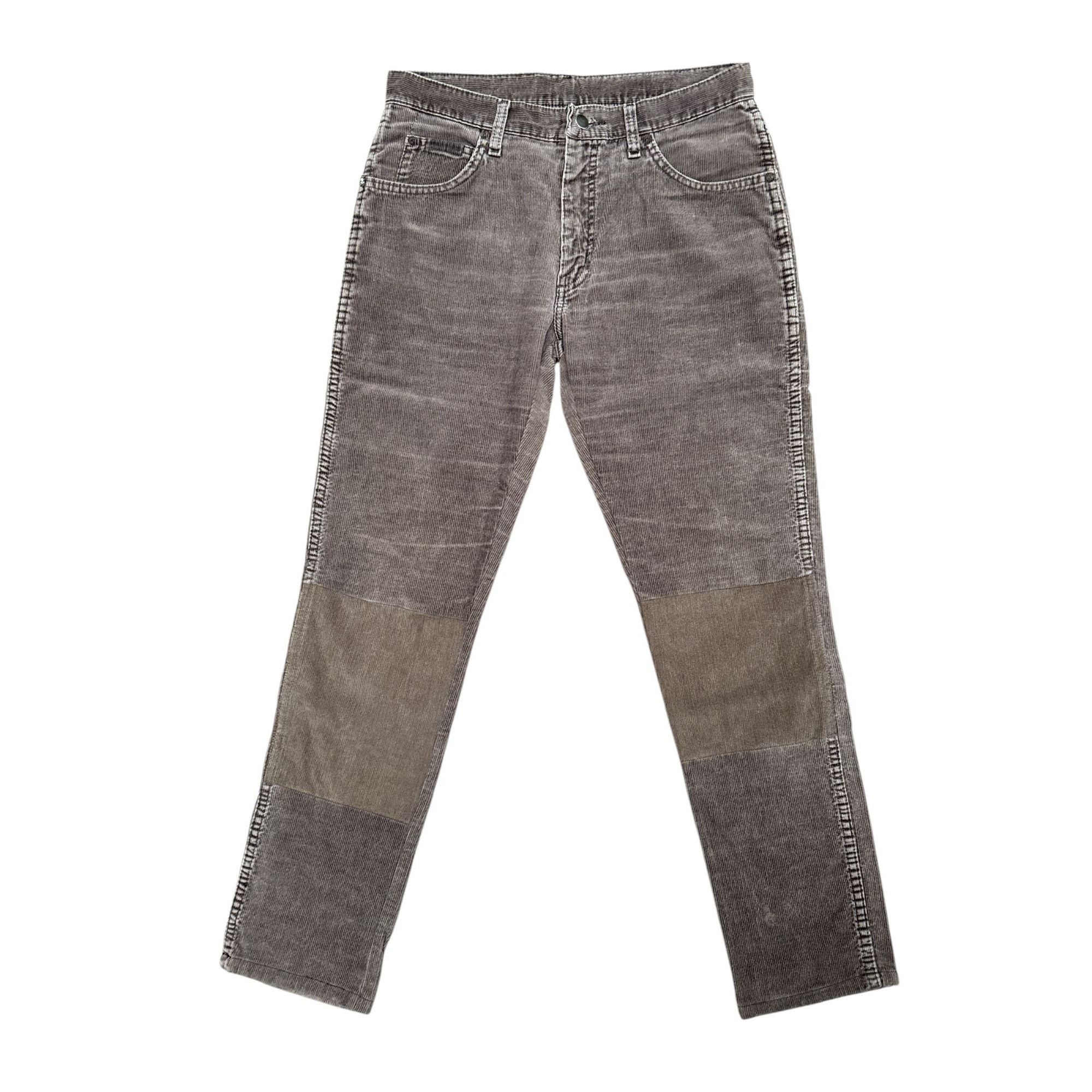 Maison Margiela 0 10 Artisanal Brown Corduroy Patchwork pants Size US 30 / EU 46 - 1 Thumbnail