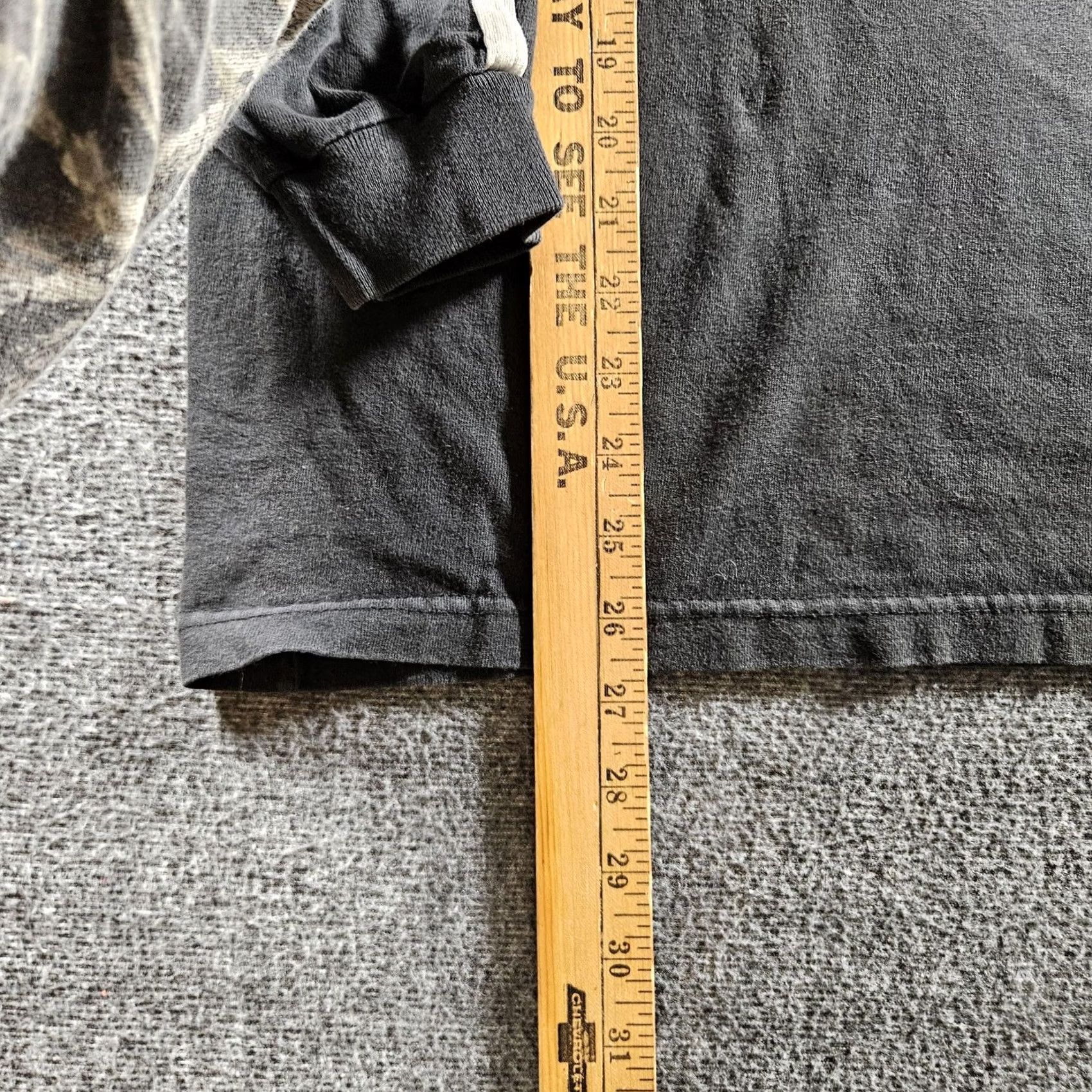 Vintage Hummer Shirt Mens Large Black Long Sleeve Like Nothing Else Graphic Badger Sport Size US L / EU 52-54 / 3 - 5 Thumbnail