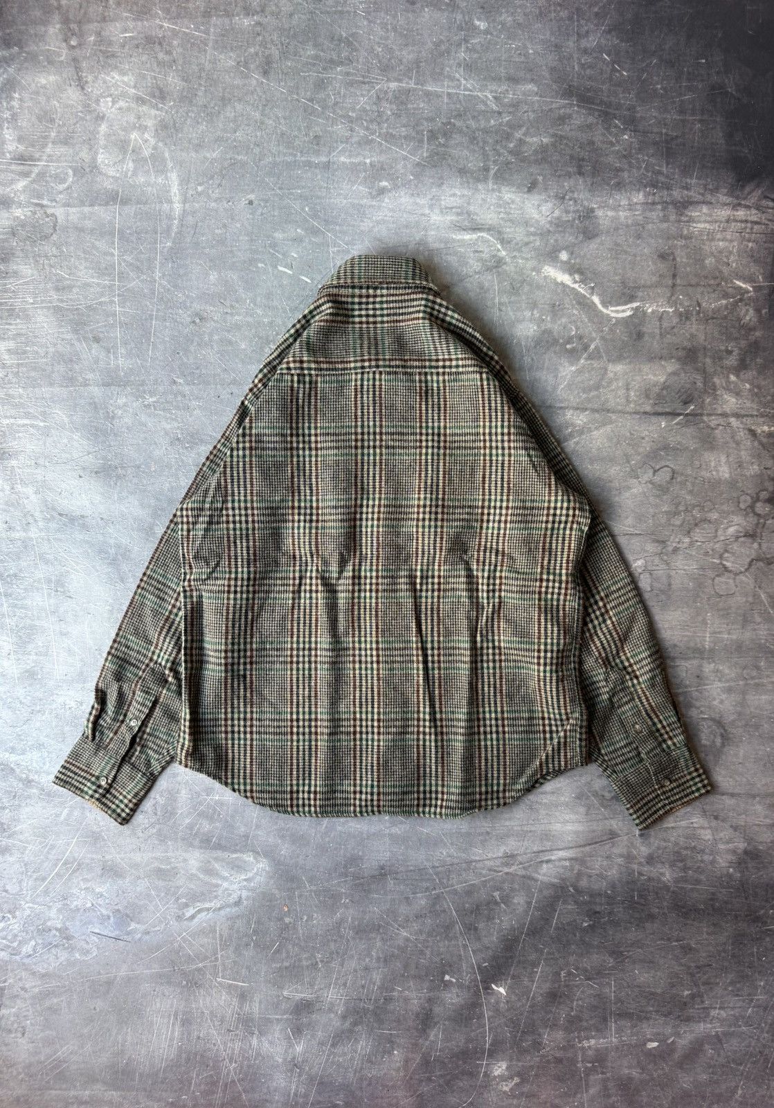 Vintage Vintage Shelter Bay by Arrow Flannel Button-down Shirt (L) Size US L / EU 52-54 / 3 - 3 Thumbnail