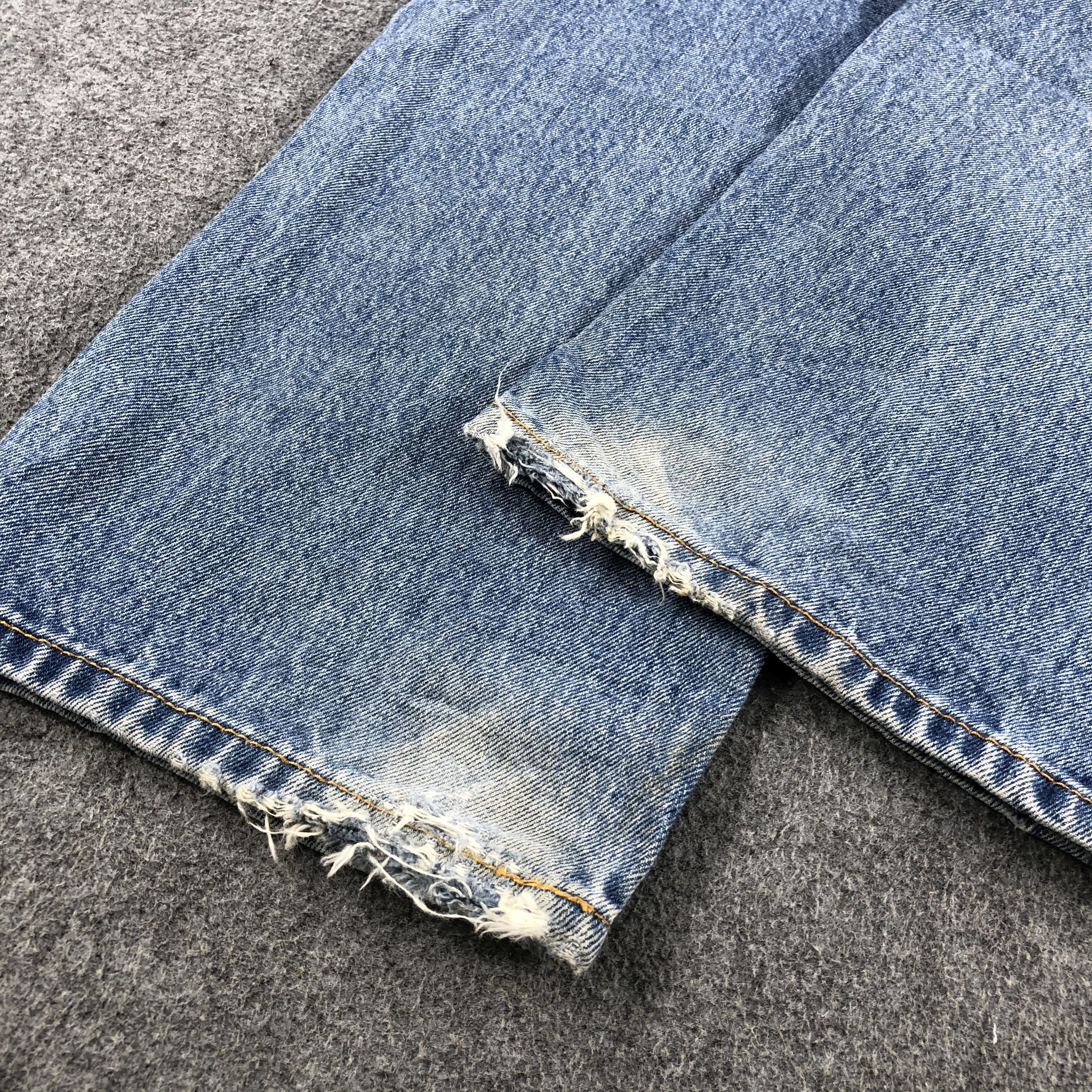 Levi's Vintage Blue Wash Levis 550 Jeans-J2235 Size US 38 / EU 54 - 6 Thumbnail