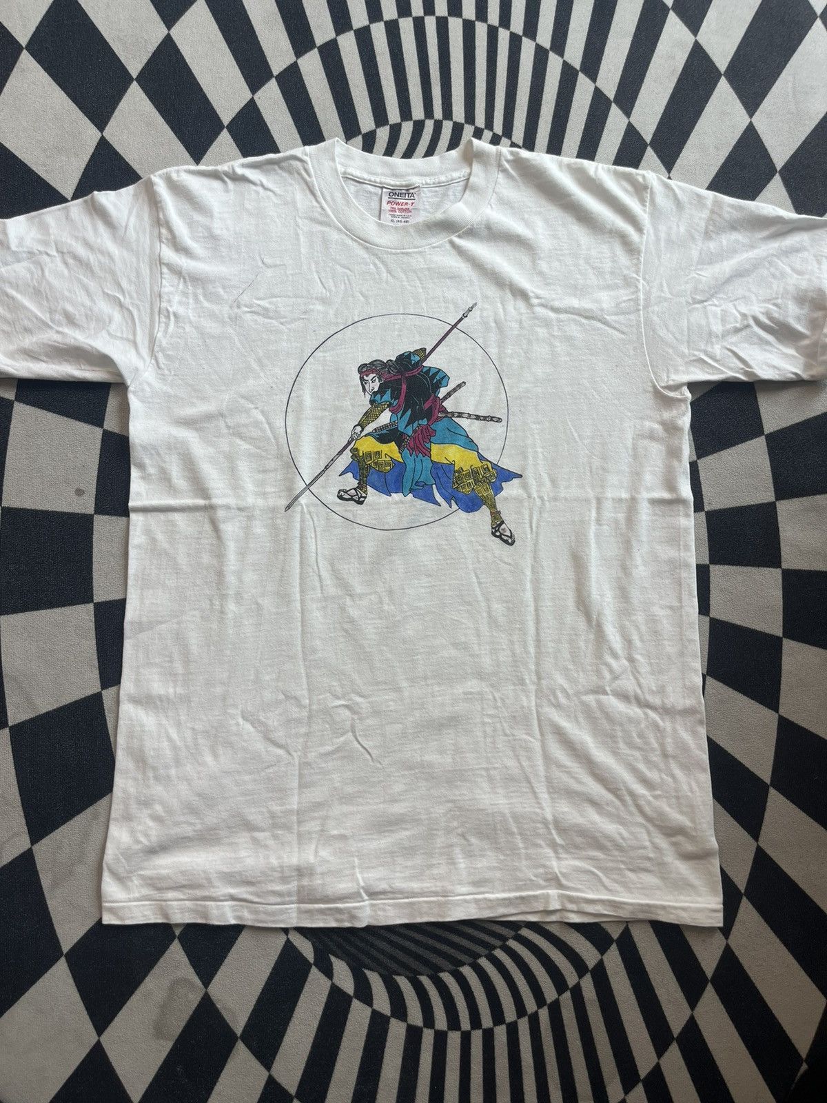 Arts & Science Vintage Art Ukiyoe Nakinata 90’s Tshirt Size US XL / EU 56 / 4 - 3 Thumbnail