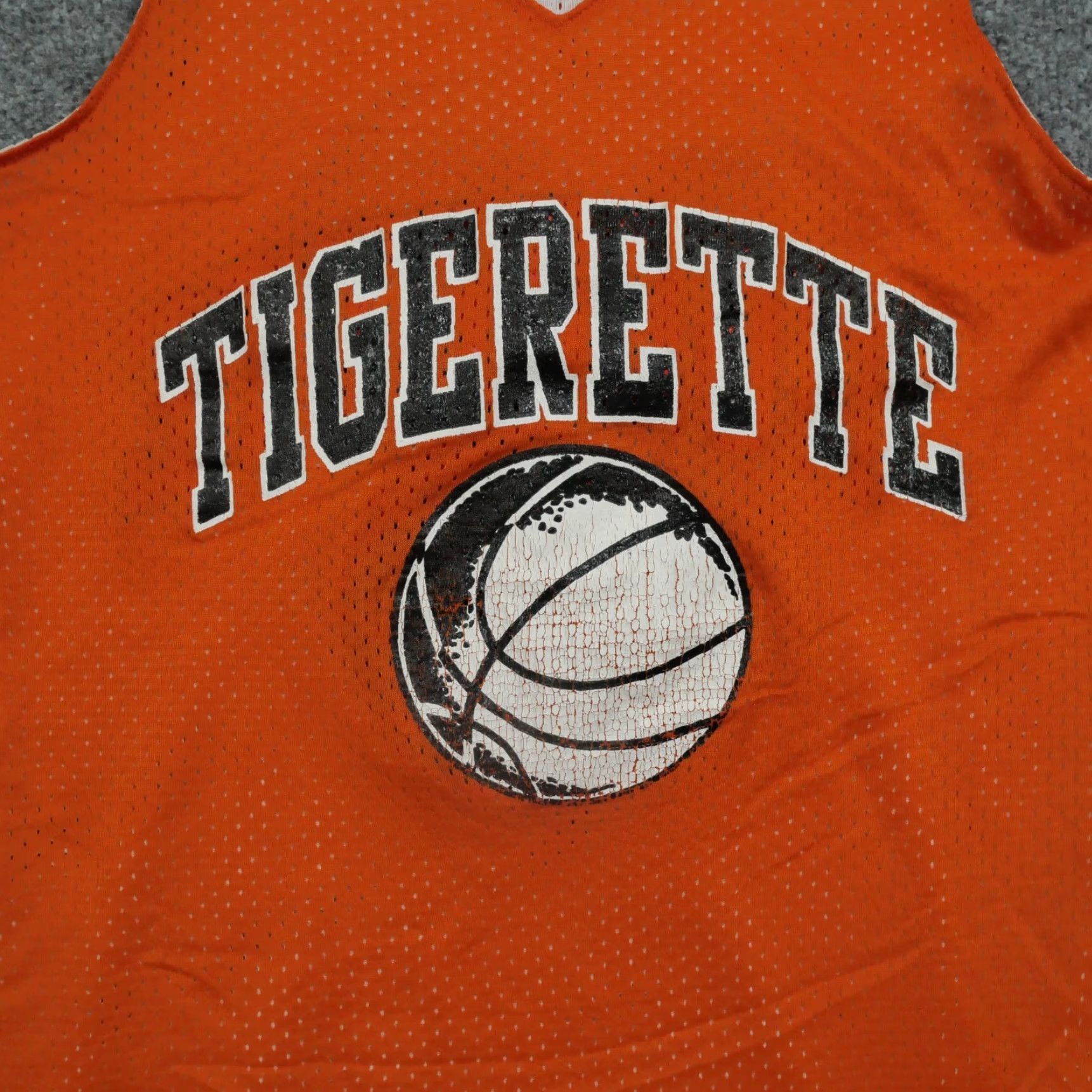 Russell Athletic VINTAGE Russell Athletic Basketball Jersey Womens L Reversible Tigerette 90s Kangaroo Size L / US 10 / IT 46 - 2 Thumbnail