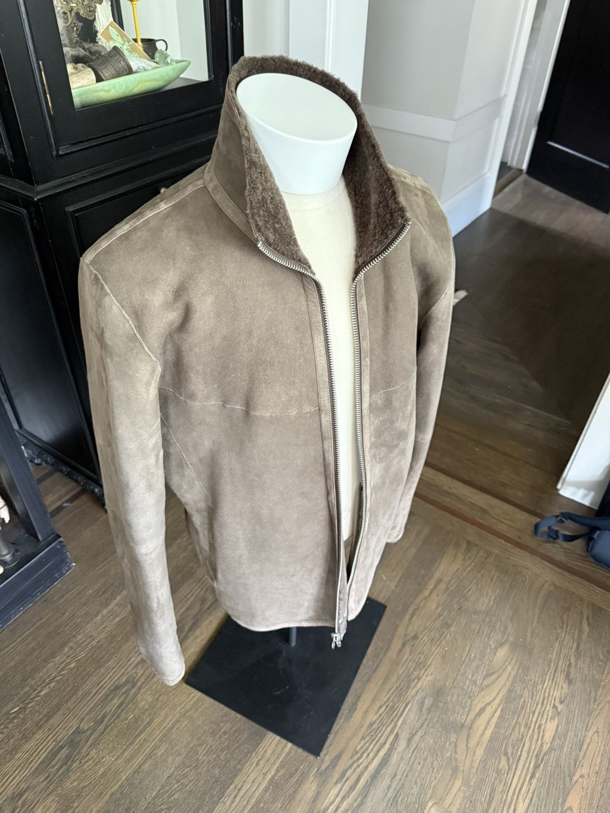 Rag & Bone Rag & Bone Large Chocolate Brown Shearling Size US L / EU 52-54 / 3 - 6 Thumbnail