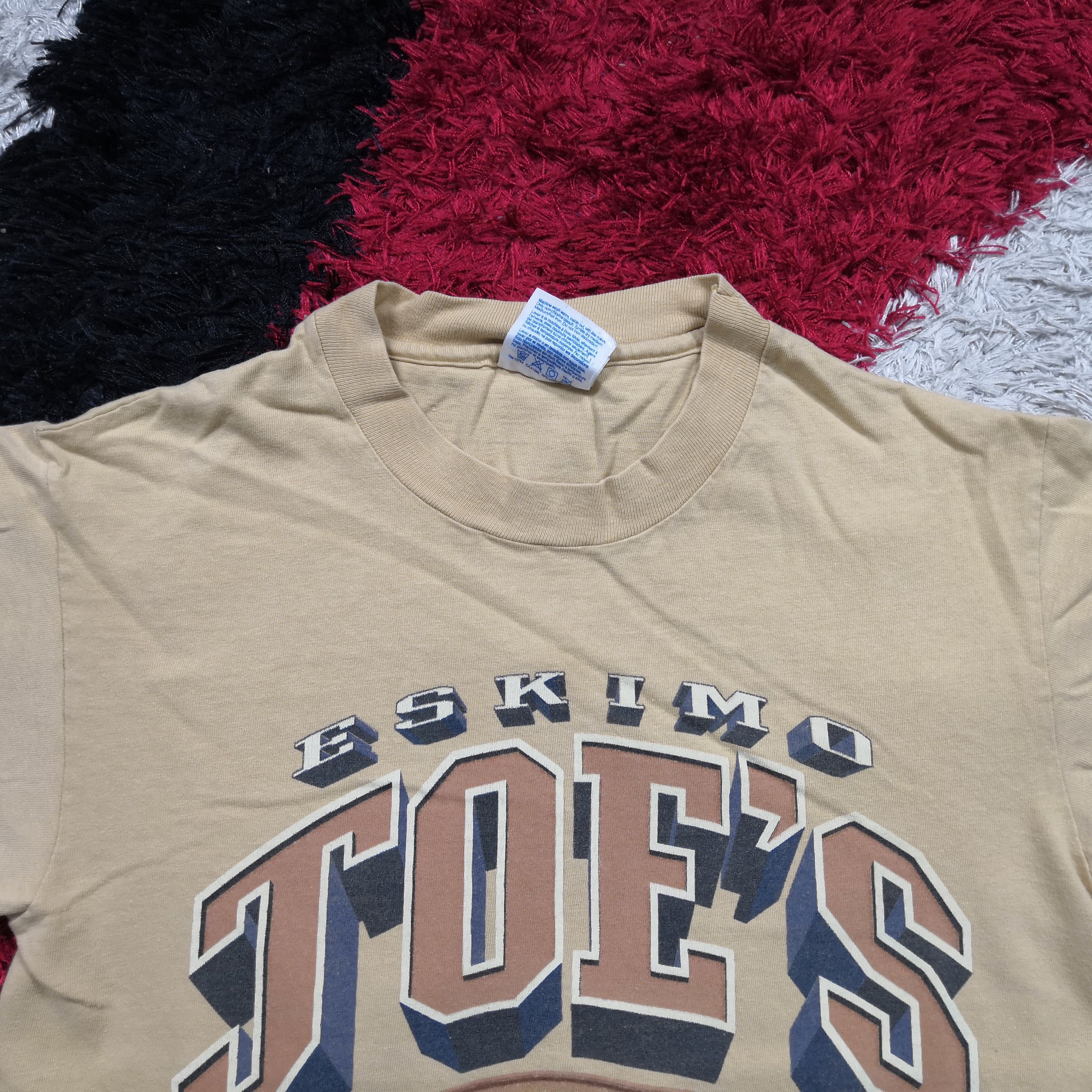 Vintage Vintage 90s Eskimo Joe's T-Shirt Travel Novelty Tees Size US S / EU 44-46 / 1 - 2 Thumbnail