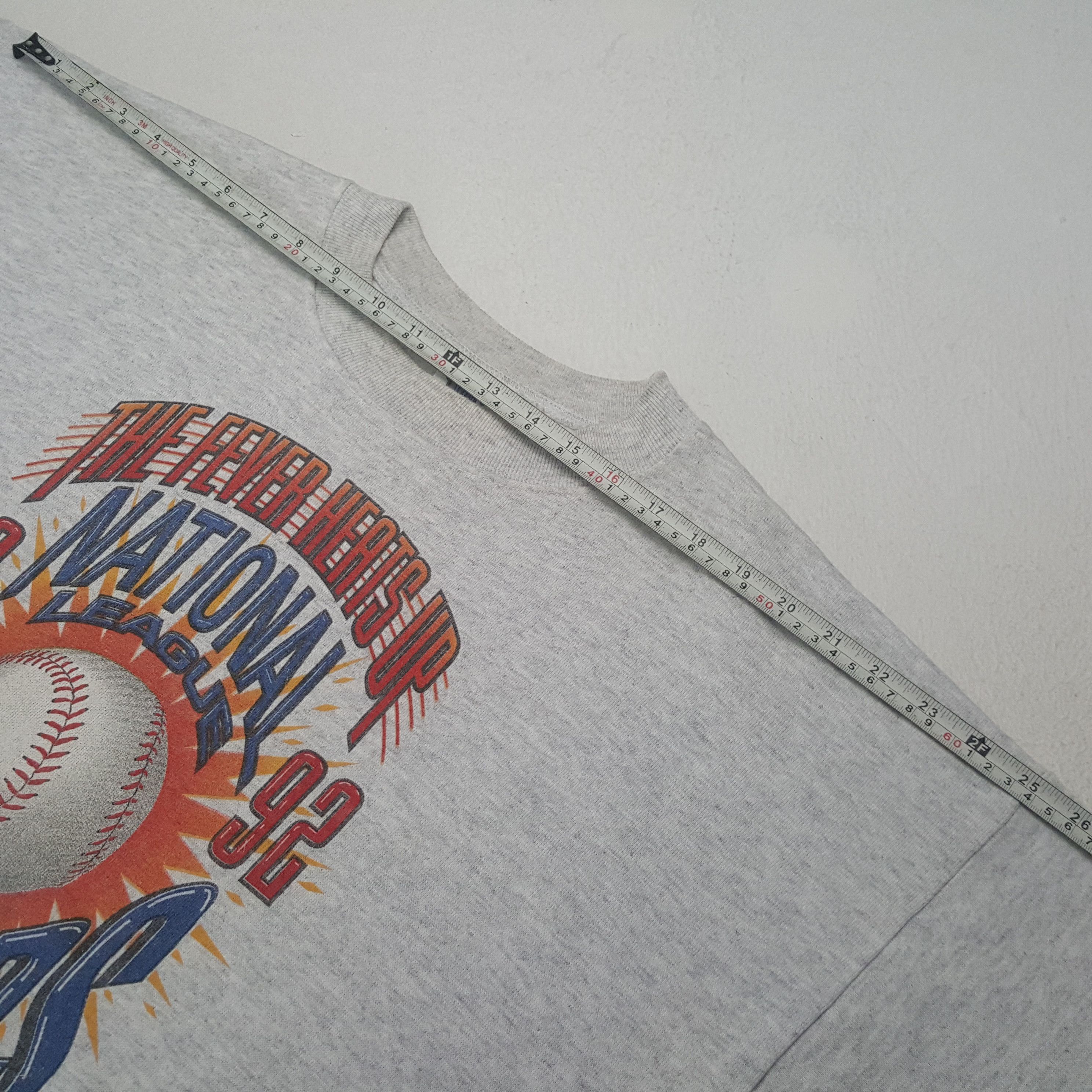 MLB × Vintage ATLANTA BRAVES Baseball Team MLB Vintage Sweatshirt C287N6 Size US L / EU 52-54 / 3 - 7 Thumbnail