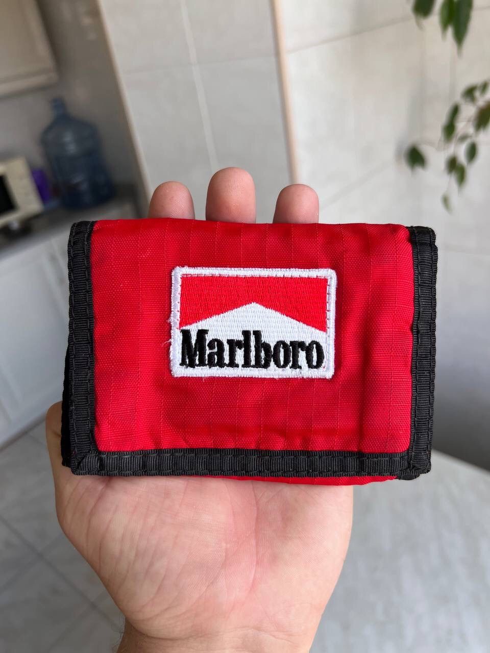 Marlboro 90s Vintage Marlboro Red Wallet Racing Sponsor Cigarette's Size ONE SIZE - 1 Thumbnail