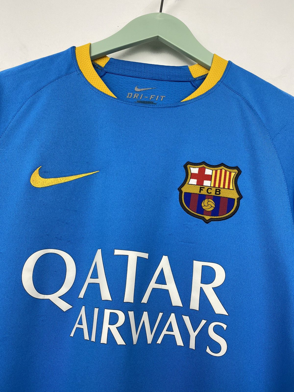 Nike Barcelona 2015 2016 Training Soccer Jersey Shirt Nike Messi Size US S / EU 44-46 / 1 - 2 Thumbnail