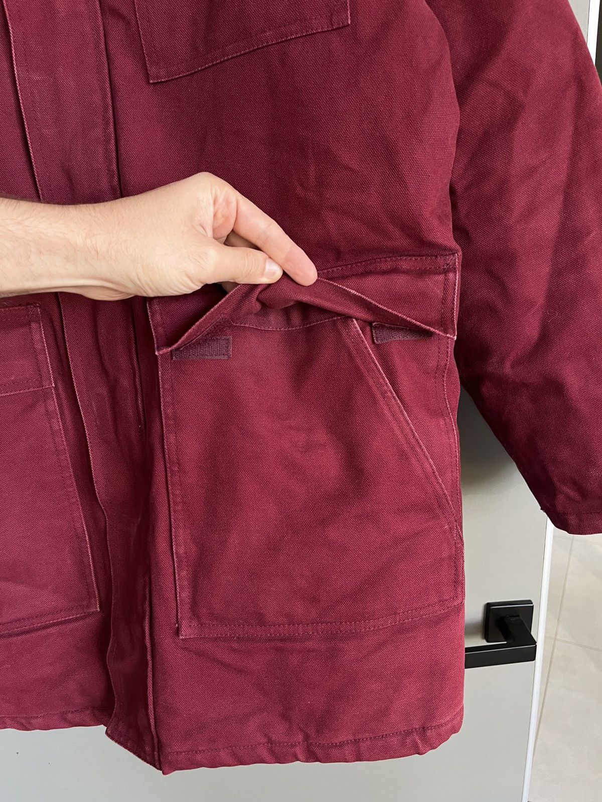 Carhartt Carhartt Vintage Siberian Parka Wine Red Cordura Parka Size US M / EU 48-50 / 2 - 7 Thumbnail