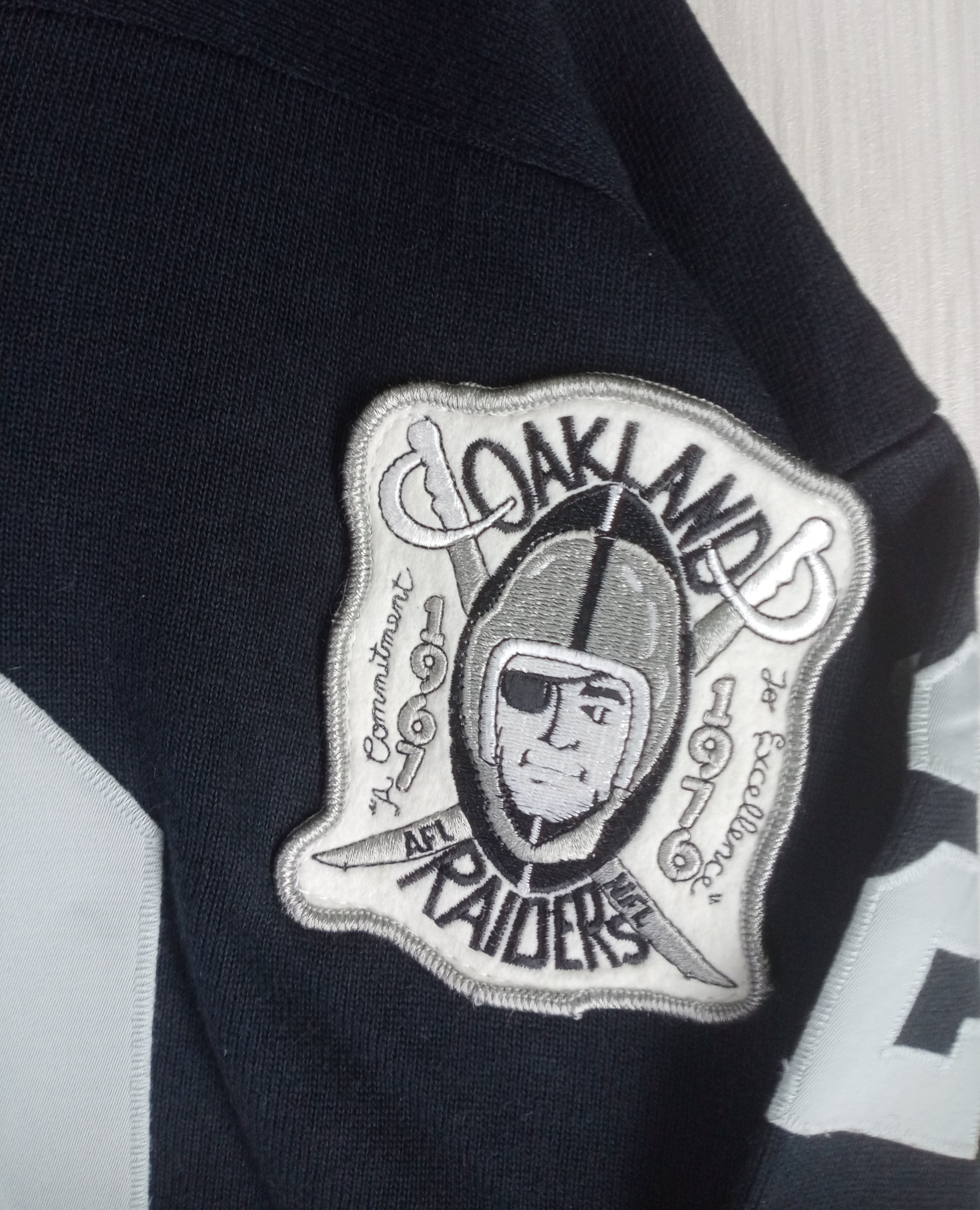NFL Rare Vintage Oakland Raiders X Champion Jersey Size US L / EU 52-54 / 3 - 5 Thumbnail