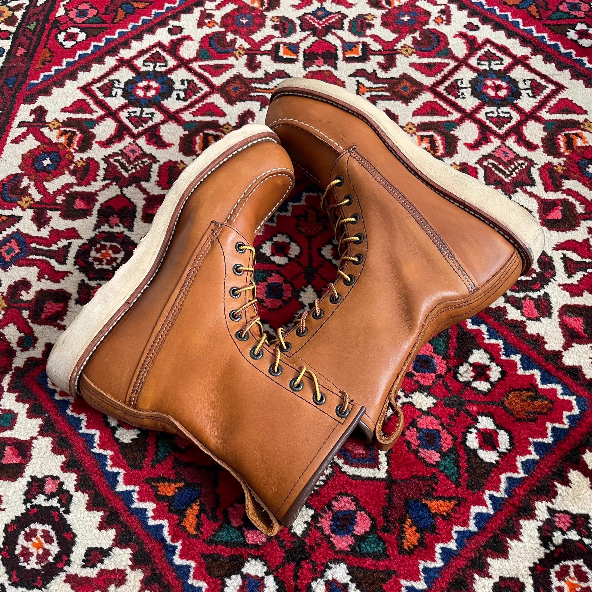 Red Wing Red Wing 877 8.5D Vintage Stamp Mint Condition Work Boots Size US 8.5 / EU 41-42 - 6 Thumbnail