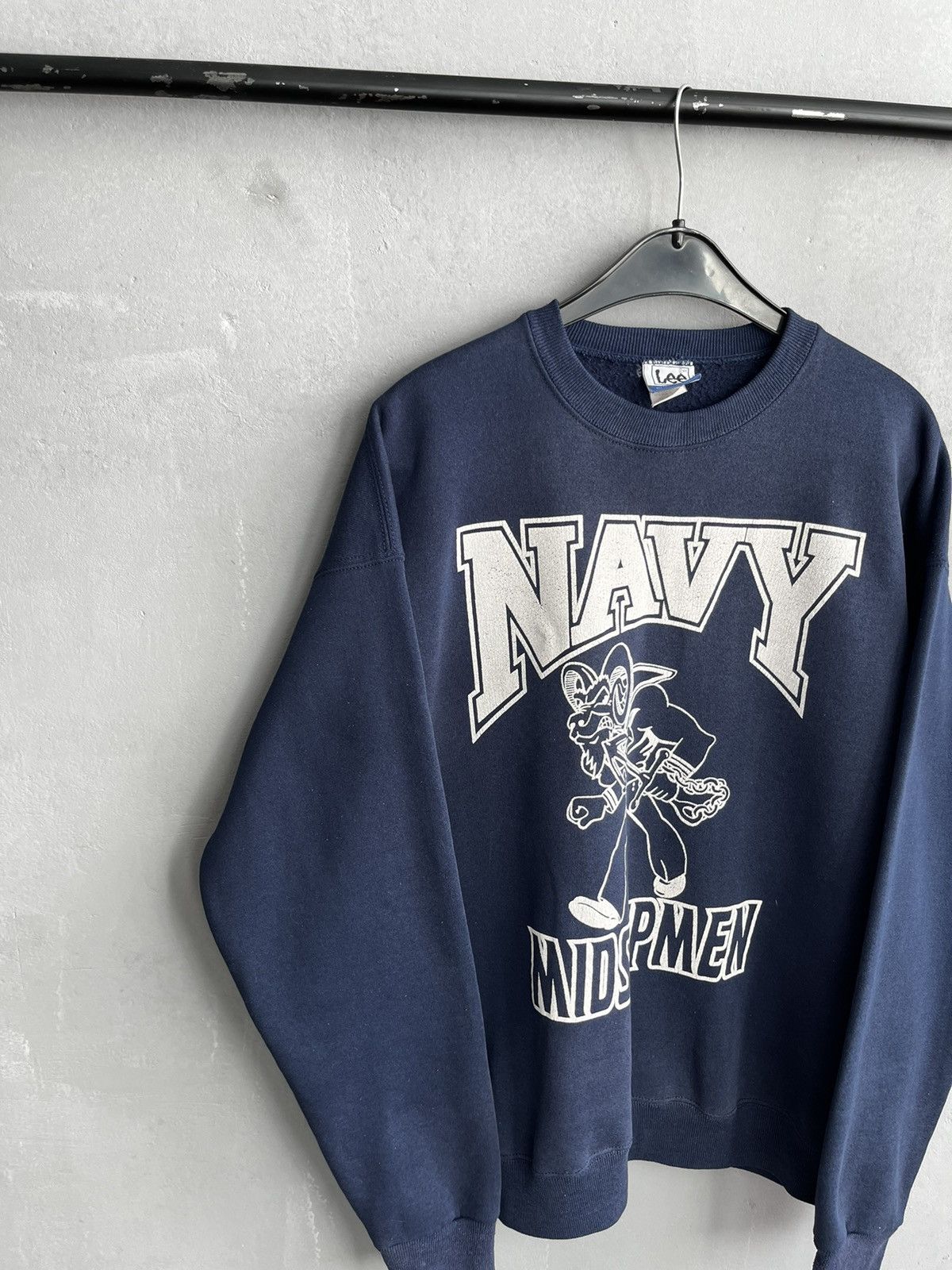 Lee × Vintage LEE NAVY midshipmen sweatshirt USA vintage Size US L / EU 52-54 / 3 - 6 Thumbnail