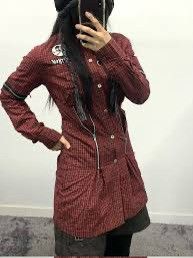 Japanese Brand Here there punk style bondage tartan Size S / US 4 / IT 40 - 2 Thumbnail