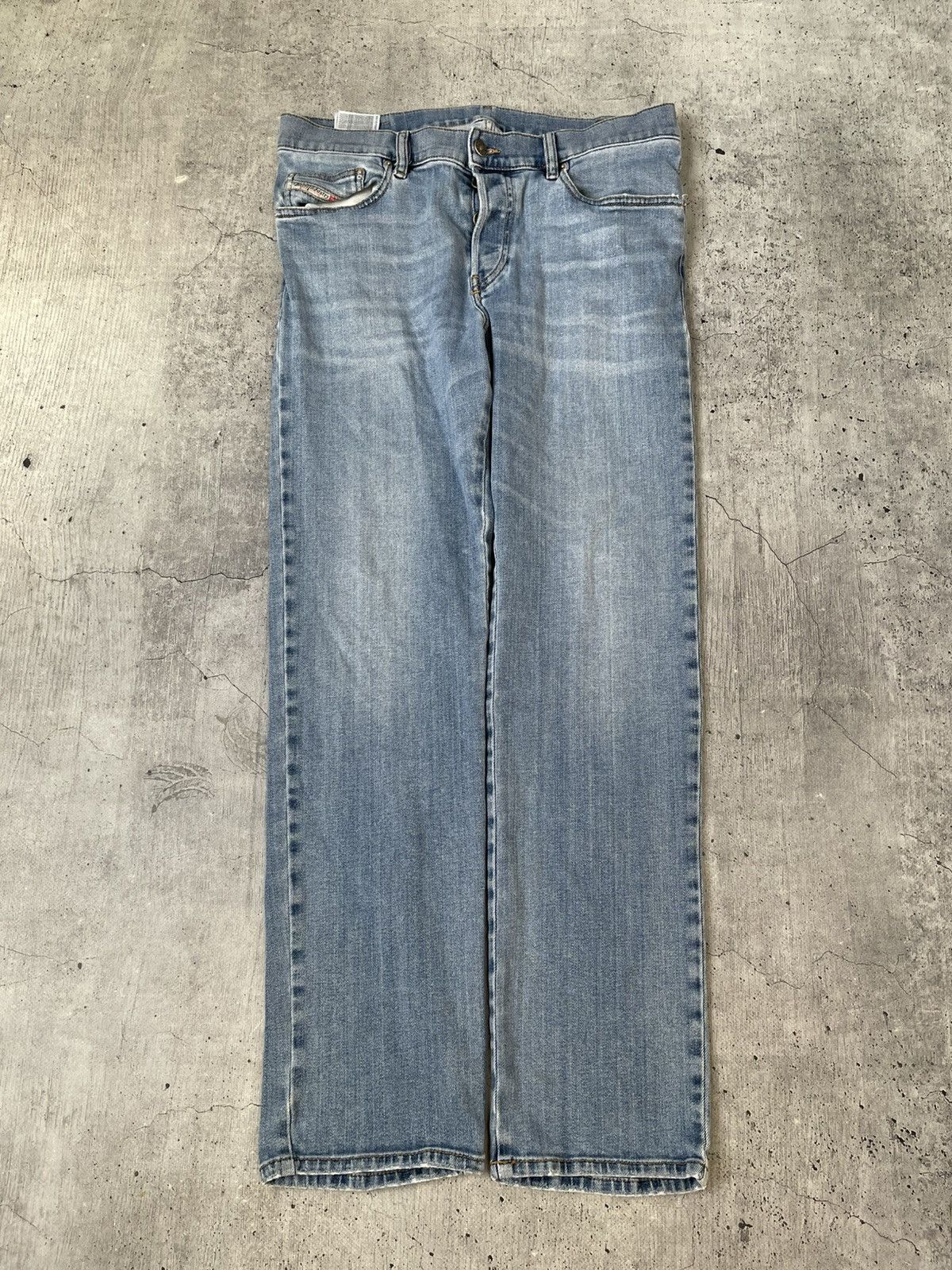 Other Vintage Diesel Jeans Washed Wide Japanese Y2K Avant Garde Size US 34 / EU 50 - 7 Thumbnail