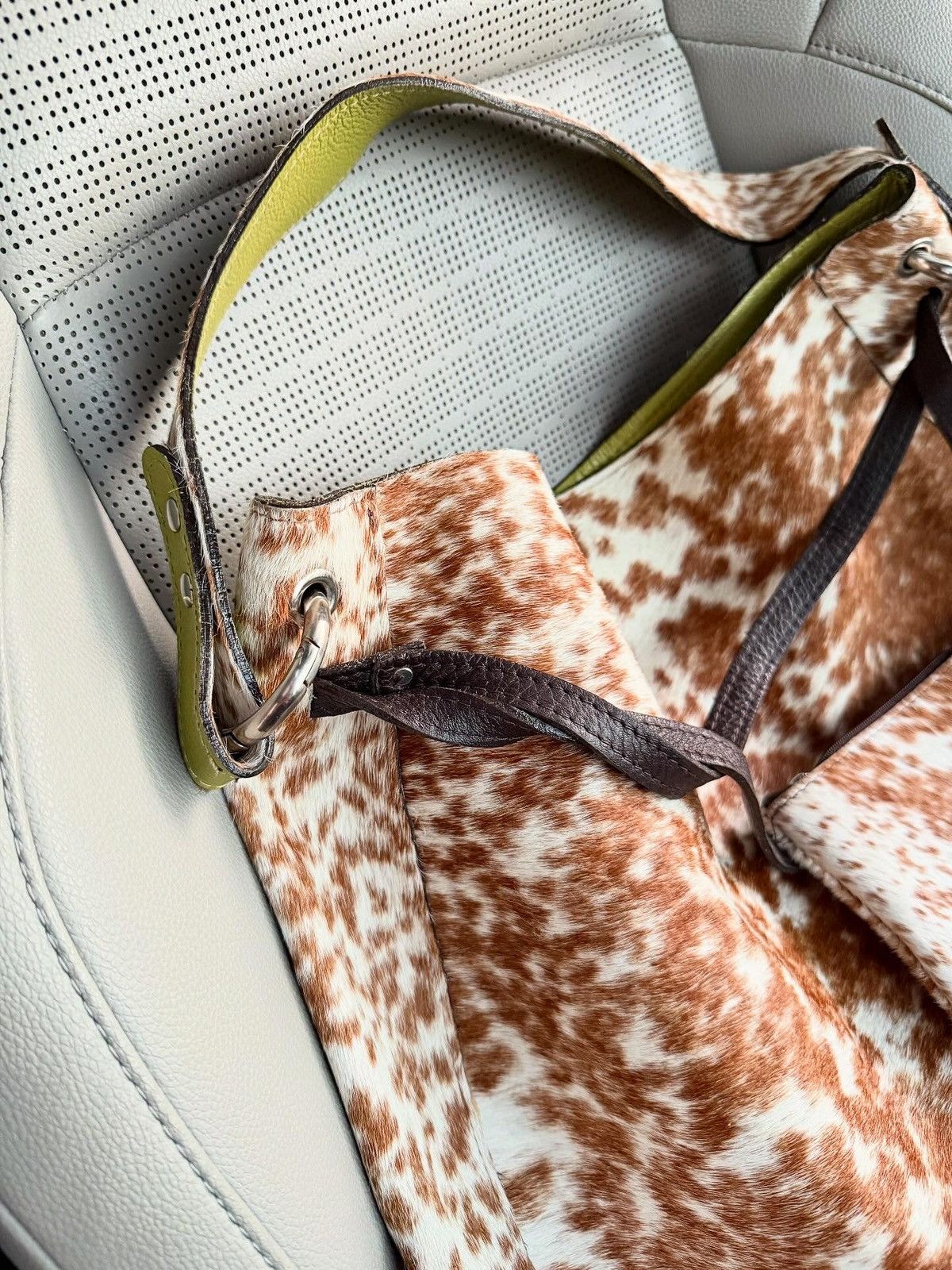 Other DurchZug fur leather new with tag bag by Swiss designer Size ONE SIZE - 7 Thumbnail