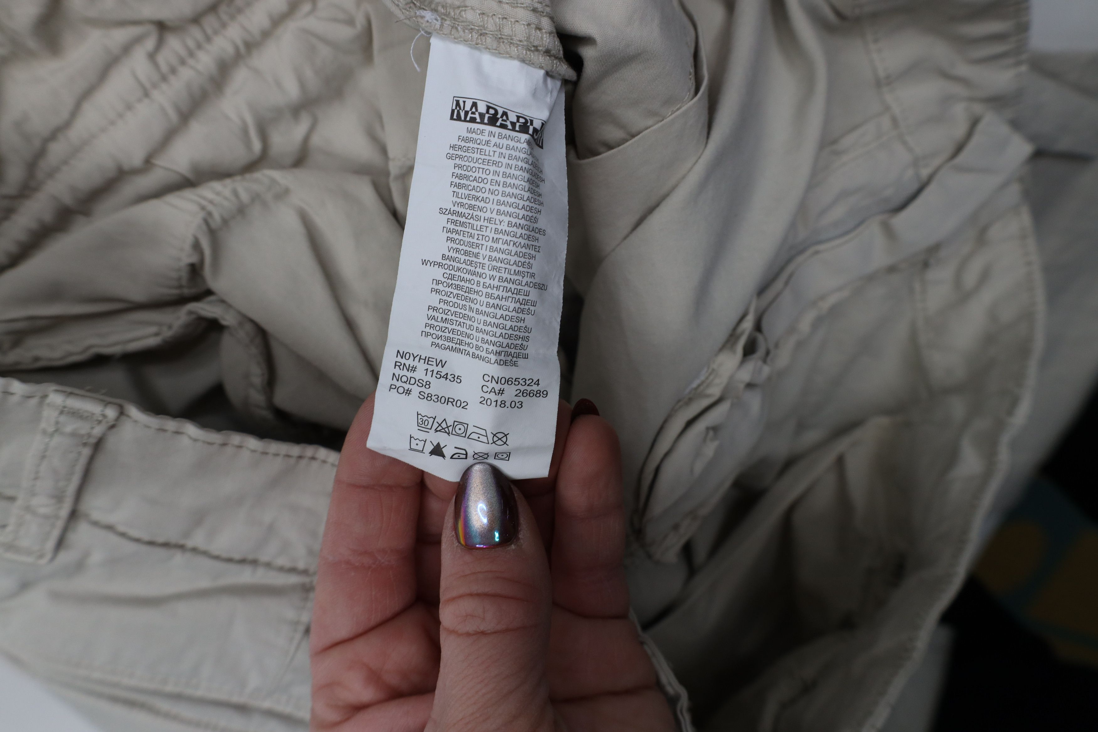 Napapijri Napapijri Geographic Straight Leg Hiking Trekking Pants Size US 40 / EU 56 - 9 Thumbnail