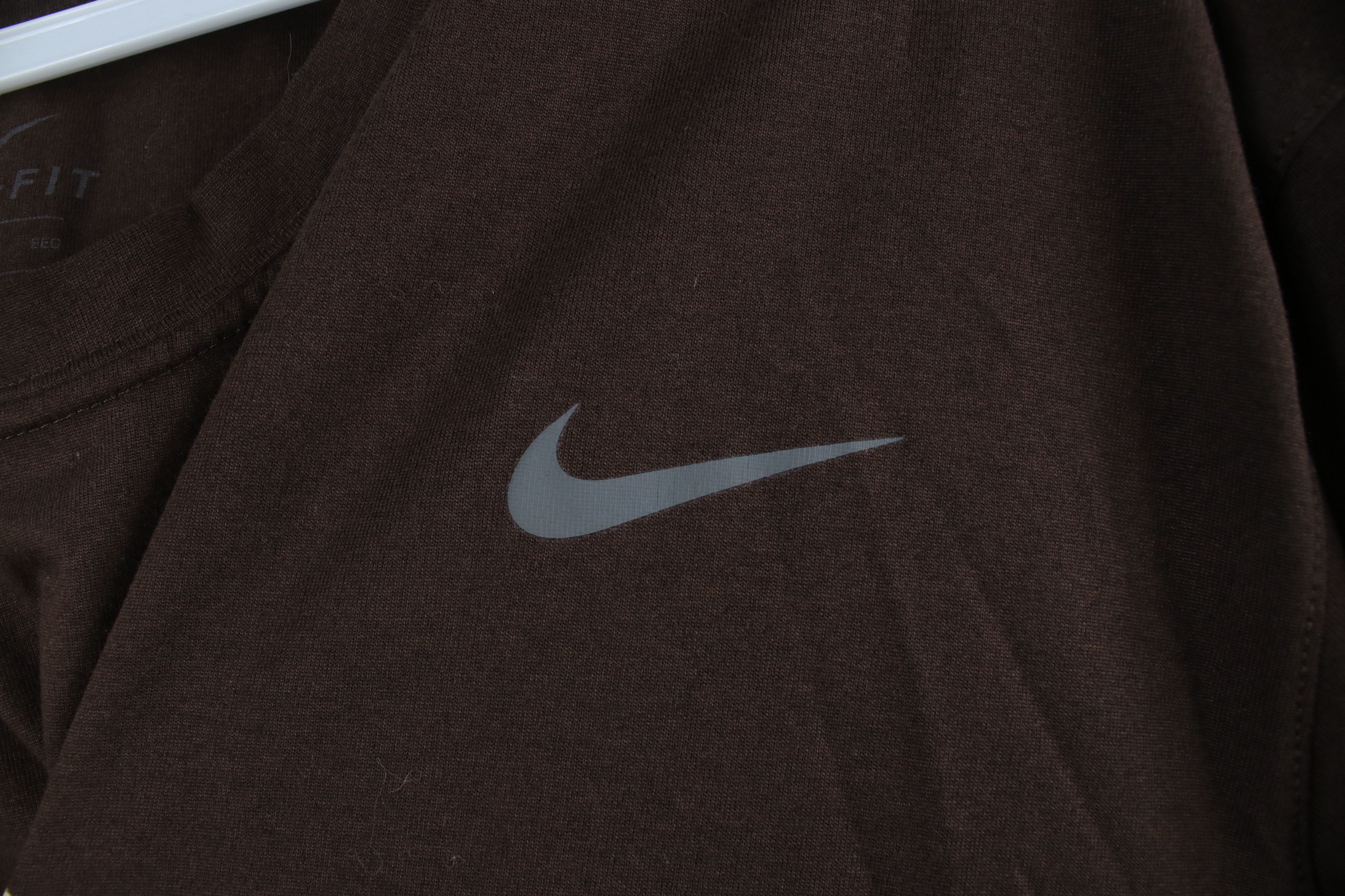 Nike × Vintage Nike Bowling Green State University Football T-Shirt Brown Size US XXL / EU 58 / 5 - 5 Thumbnail