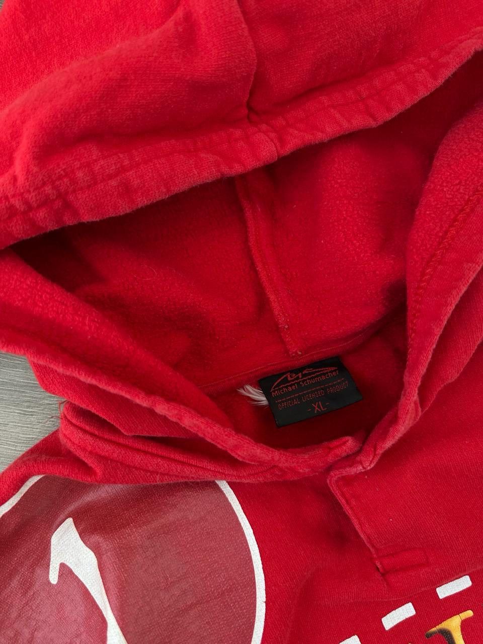 Formula 1 × Vintage Vintage Ferrari Michael Schumacher Racing Red Hoodie Size US M / EU 48-50 / 2 - 12 Thumbnail