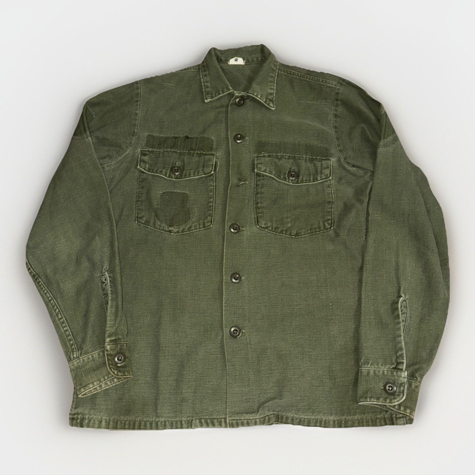 Vintage Vintage 1972 U.S. Army Utility Shirt OG-107 Cotton Ferguson Size US M / EU 48-50 / 2 - 1 Thumbnail