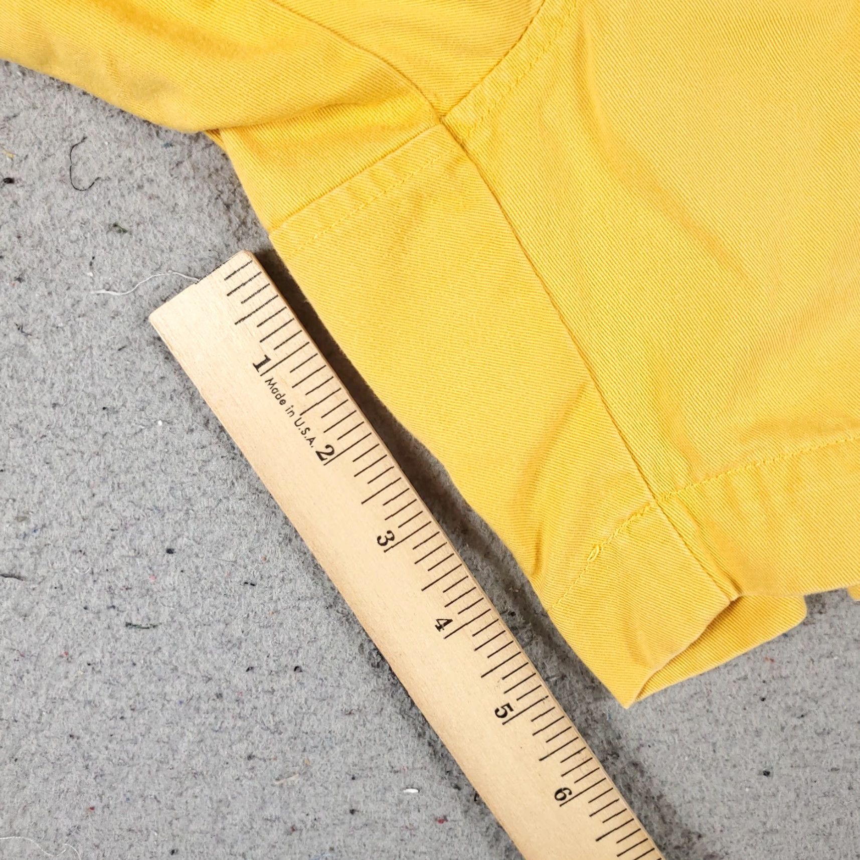 Nautica VINTAGE Nautica Trunks Adult Large Yellow Cotton Surf Swim Shorts Mens Size US 33 - 6 Thumbnail