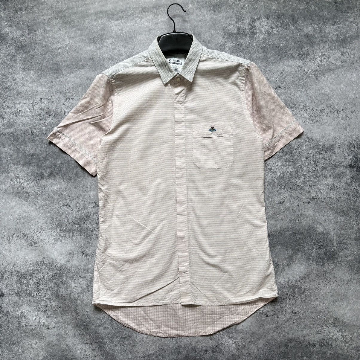 Vivienne Westwood Vivienne Westwood MAN Shirt Button Up Short Sleeve Size US L / EU 52-54 / 3 - 1 Thumbnail