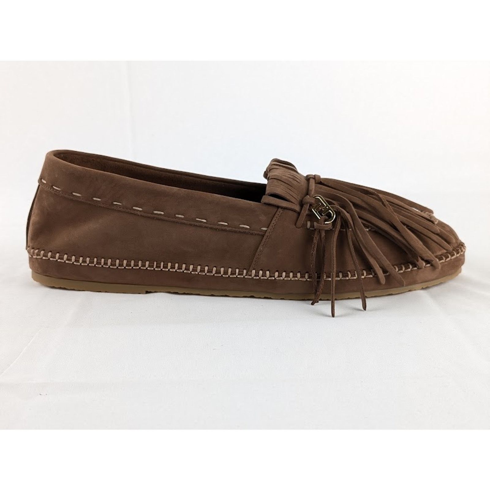 Fendi o1rshd1 Men Loafers in Brown Size US 10 / EU 43 - 1 Thumbnail