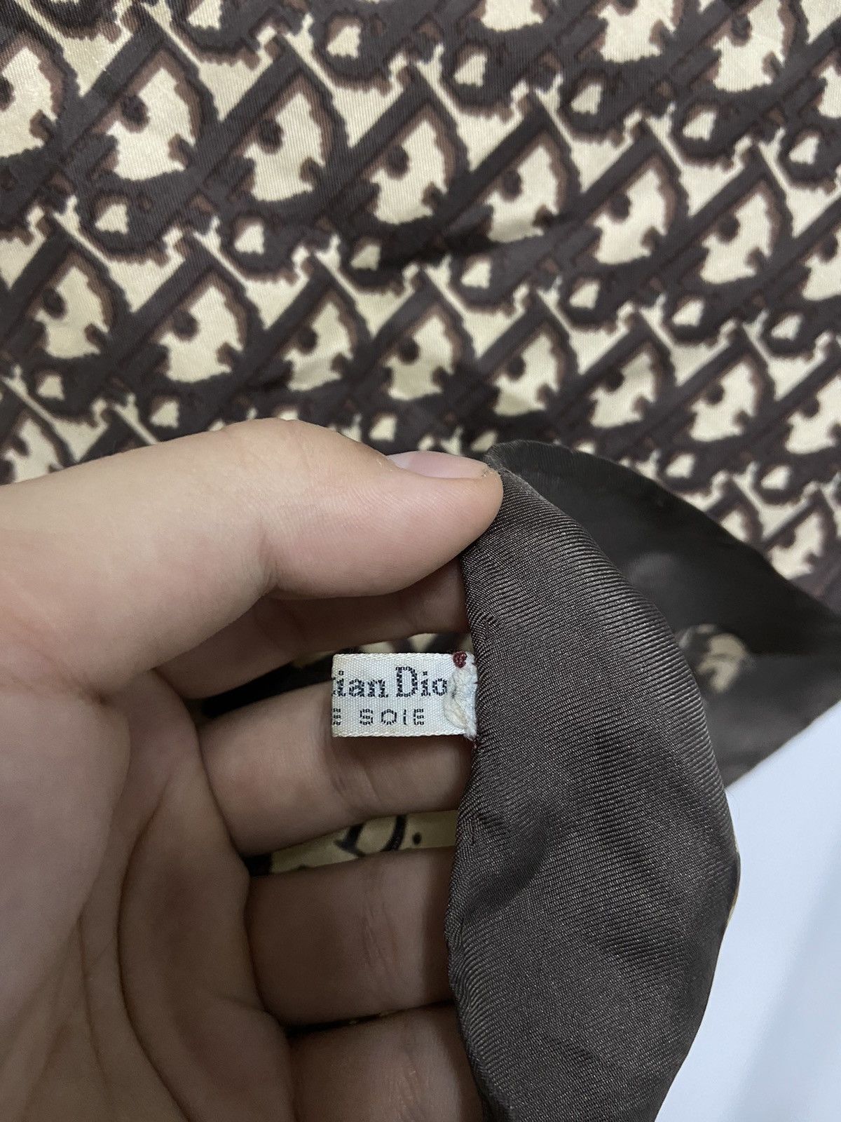 Christian Dior Monsieur × Vintage Christian Dior scarf silk vintage monogram box logo small Size ONE SIZE - 7 Thumbnail