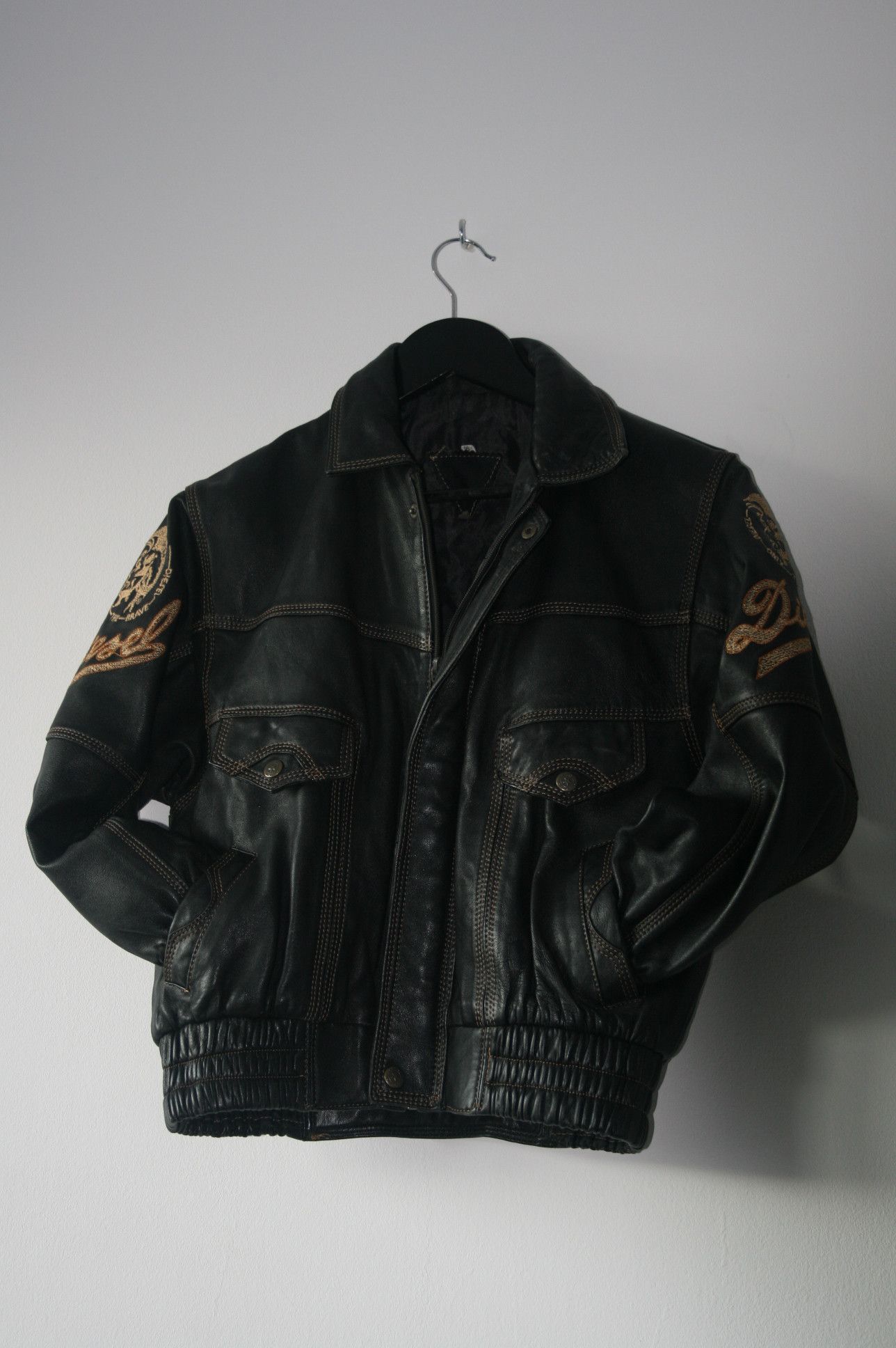 Diesel DIESEL RARE Leather jacket 80s~90s Size US XS / EU 42 / 0 - 2 Thumbnail