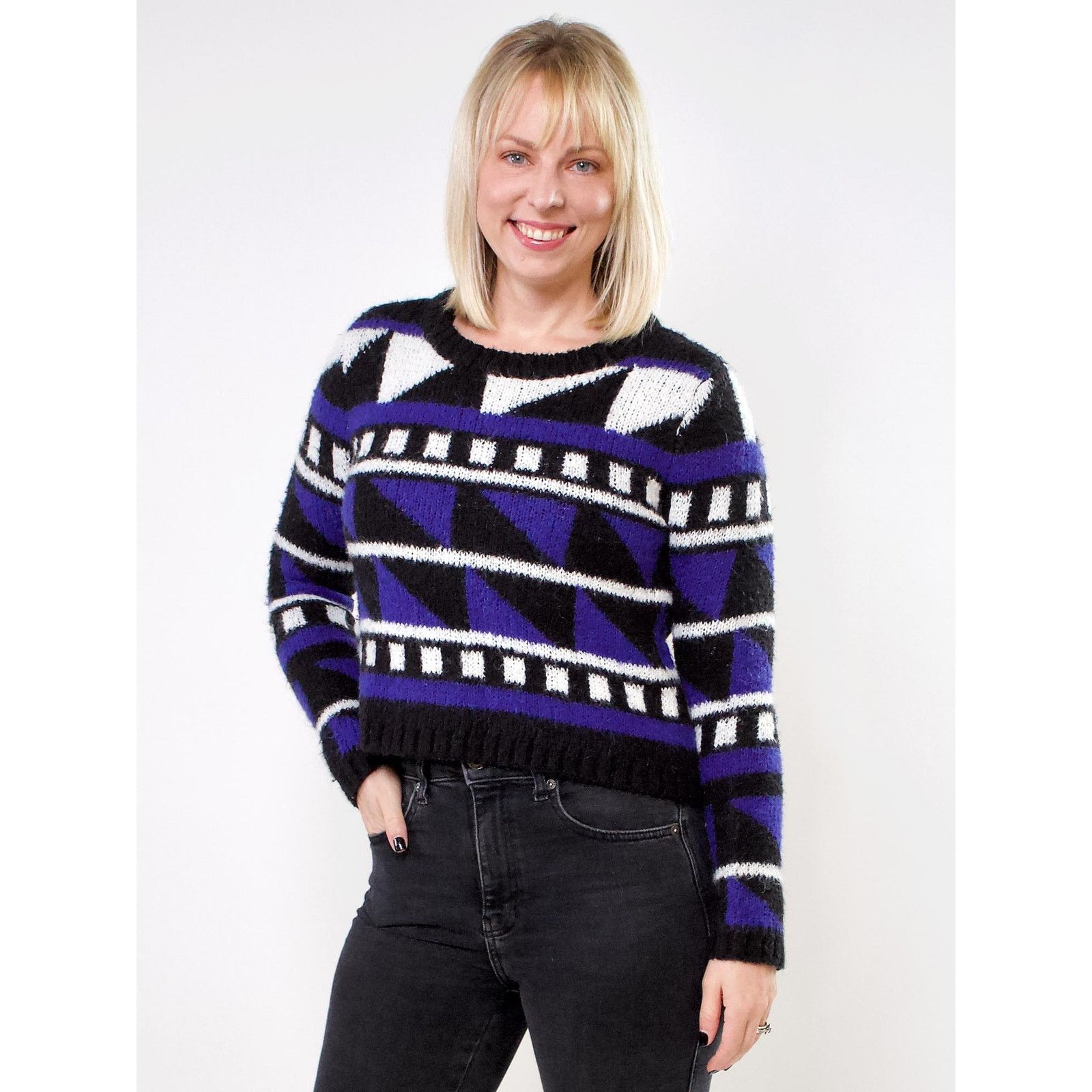 Hunter Bell Hunter Bell Jasmine Cropped Wool Blend Sweater Size S / US 4 / IT 40 - 3 Thumbnail