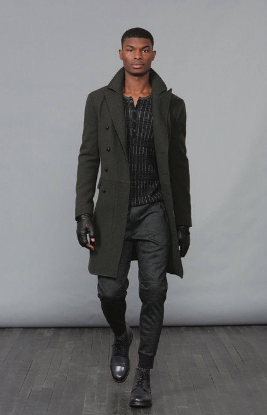 John Varvatos Double breasted coat. Small Size US S / EU 44-46 / 1 - 2 Thumbnail