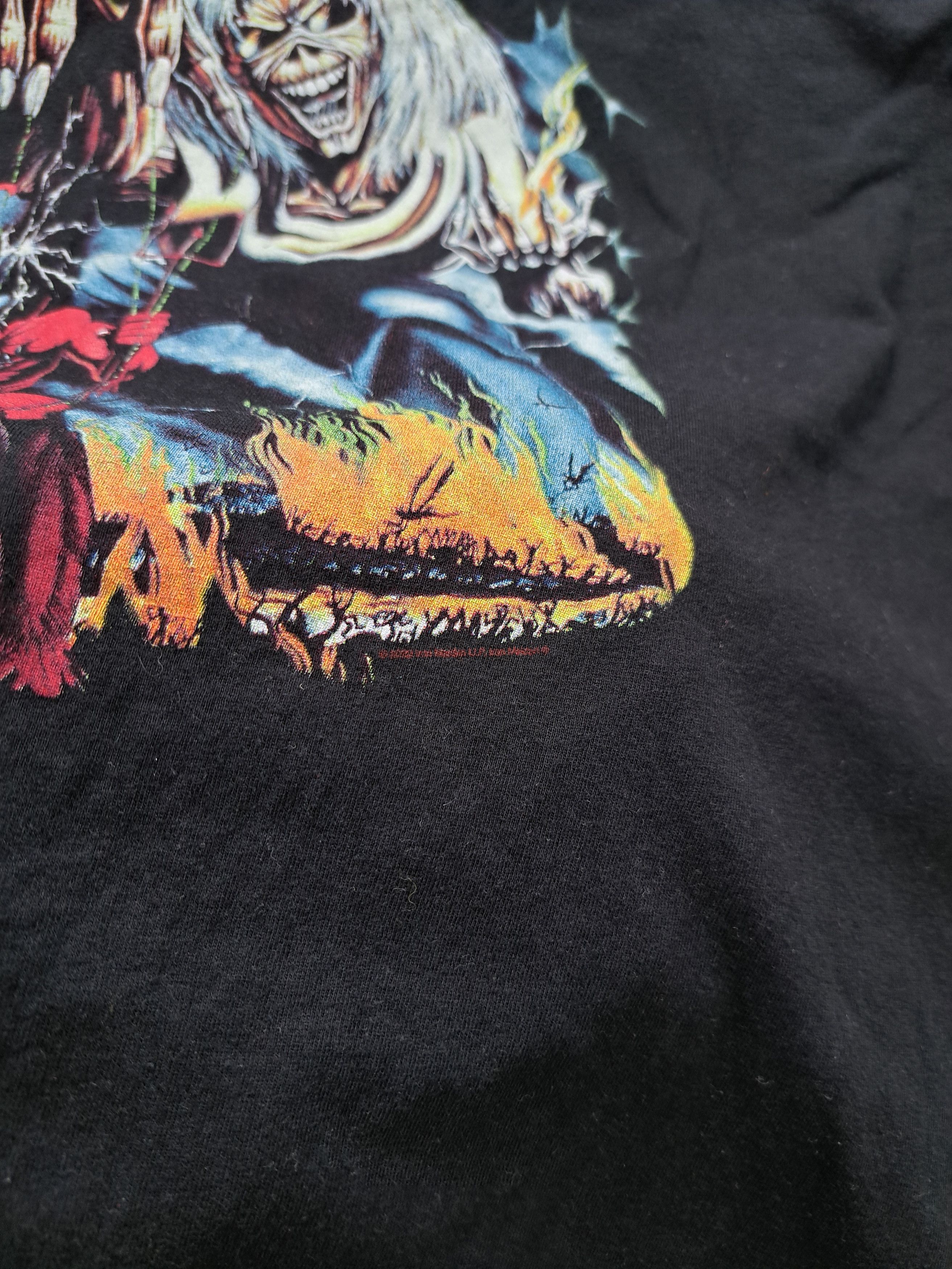 Band Tees Iron Maiden 666 Number of the Beast OG Licensed Tee Size US XL / EU 56 / 4 - 5 Thumbnail