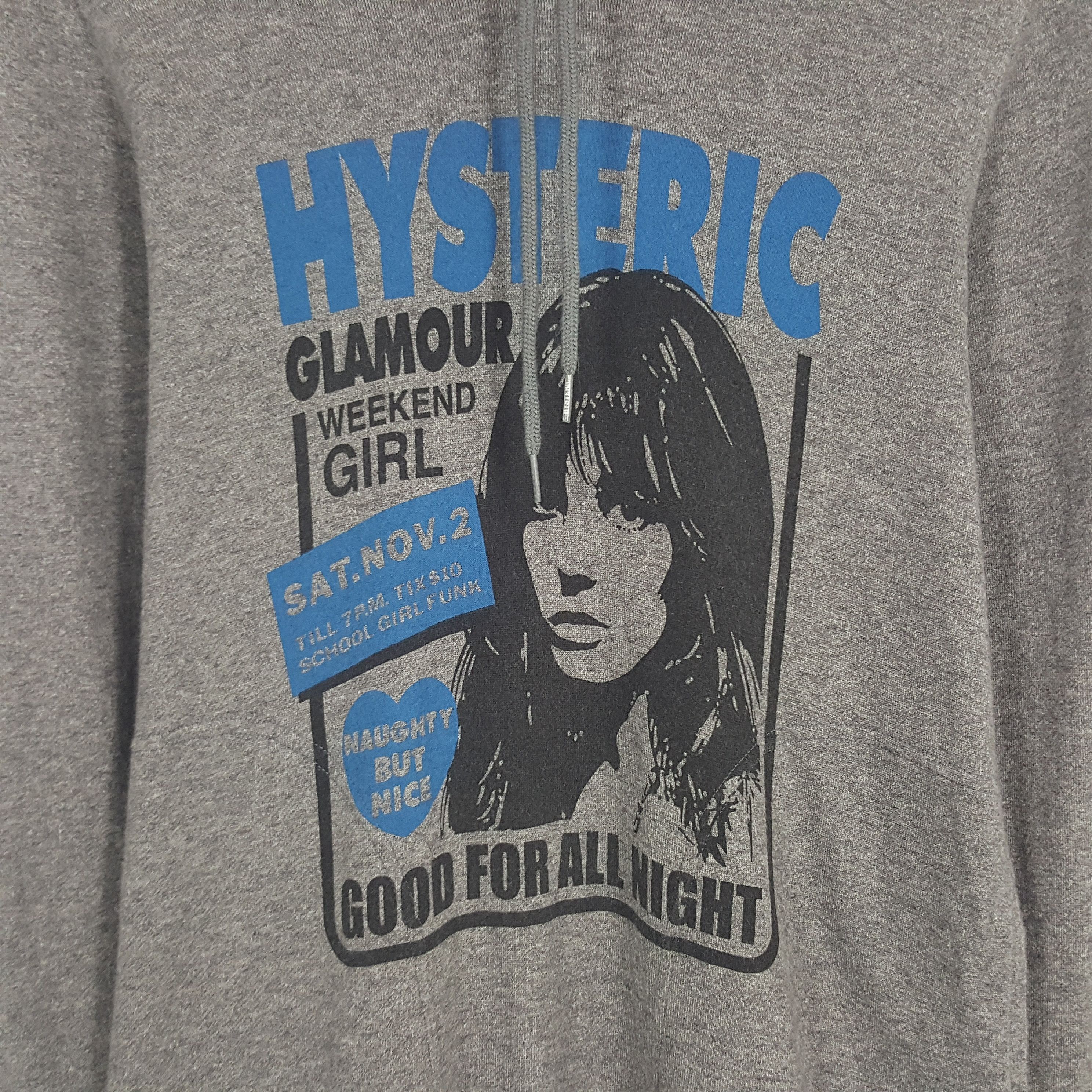 Hysteric Glamour × Japanese Brand × Vintage Vintage Hysteric Glamour Long Sweatshirt Hoodies Size US XS / EU 42 / 0 - 2 Thumbnail