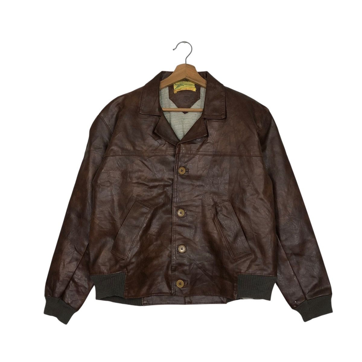 Vintage 🔥VINTAGE 70’s GENUINE LEATHER JACKET AVIATOR COLLECTION USA Size US M / EU 48-50 / 2 - 3 Thumbnail