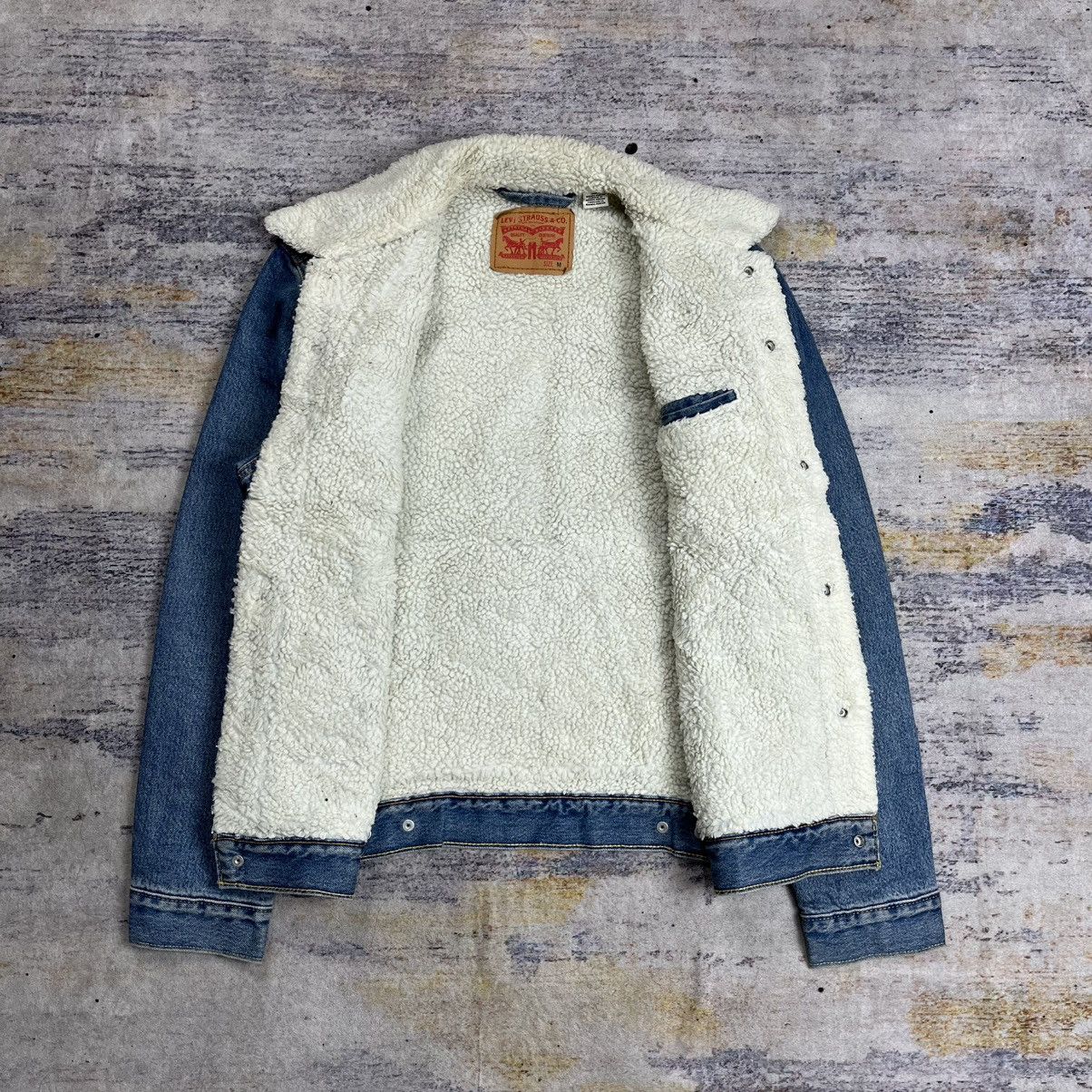Levi's Levis trucker sherpa denim jacket Size US M / EU 48-50 / 2 - 8 Thumbnail