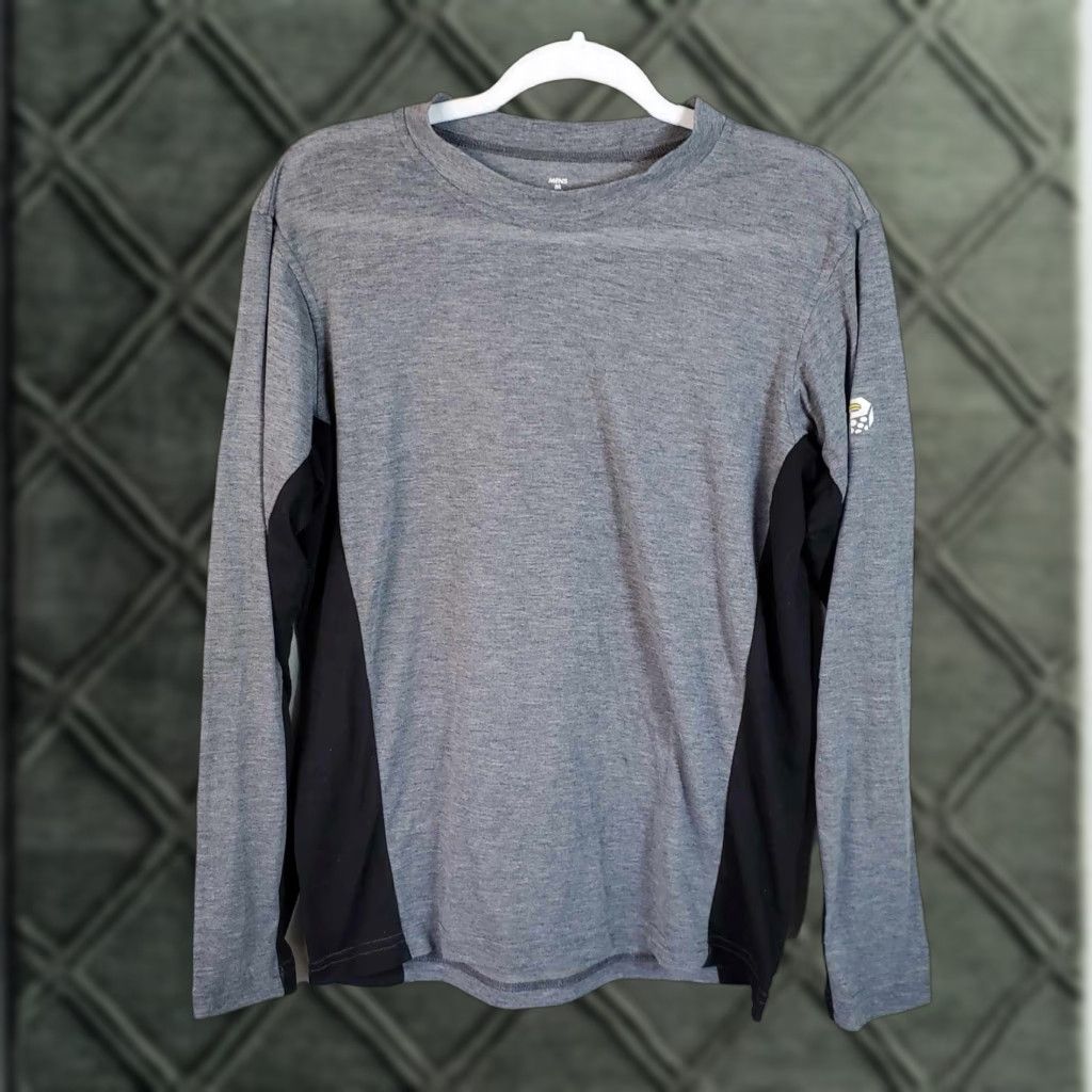 Vintage REI Co-Op Mens Medium Active Pursuits Long Sleeve Hiking Shirt Gray Base Layer M Size US M / EU 48-50 / 2 - 1 Thumbnail