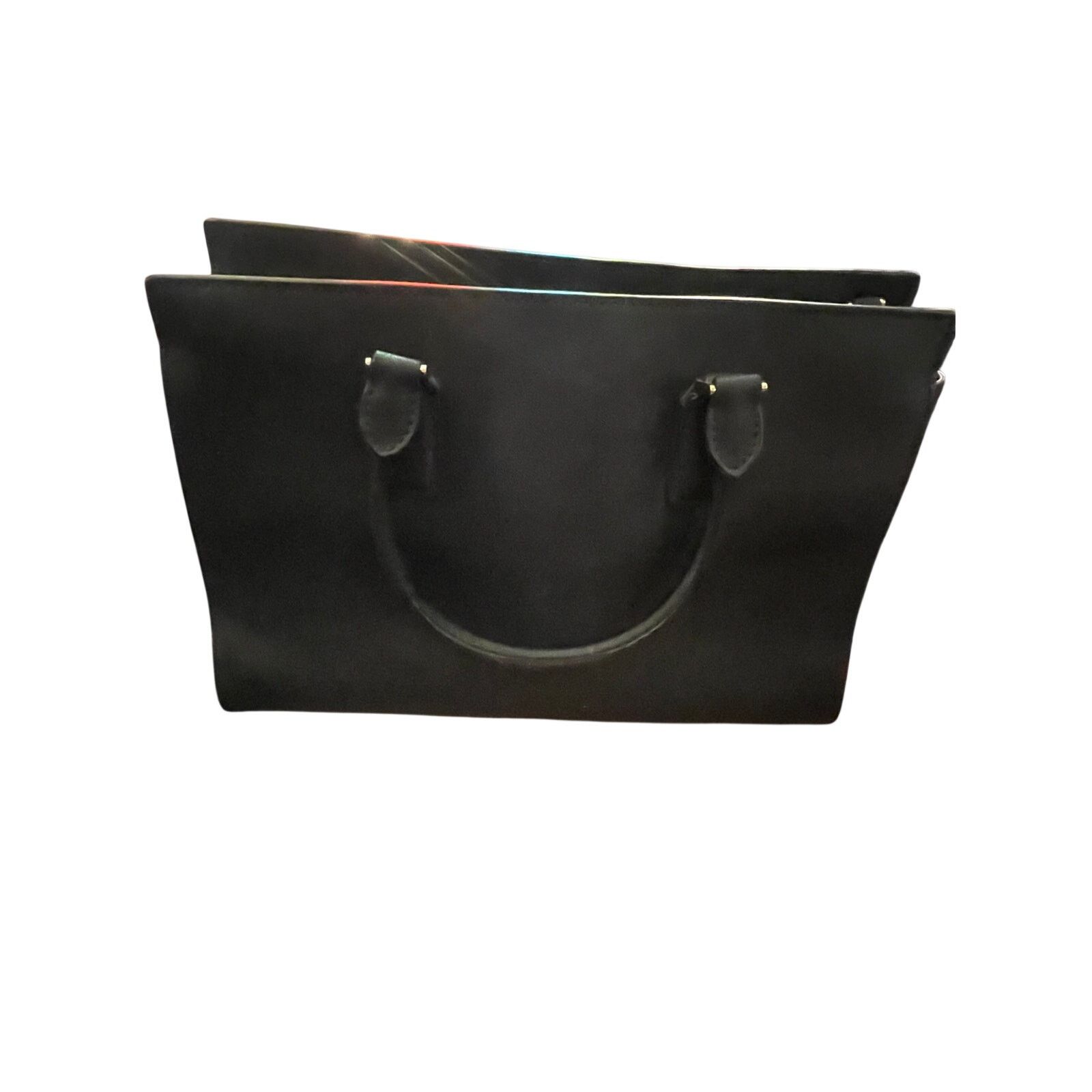 Kate Spade Kate Spade New York Black Leather Satchel Tote Bag Size ONE SIZE - 5 Thumbnail