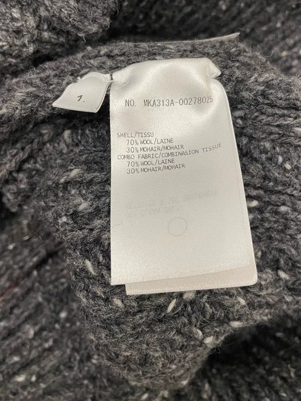 Thom Browne Thom browne Dark gray classic four-stripe wool thick round- Size US S / EU 44-46 / 1 - 6 Thumbnail