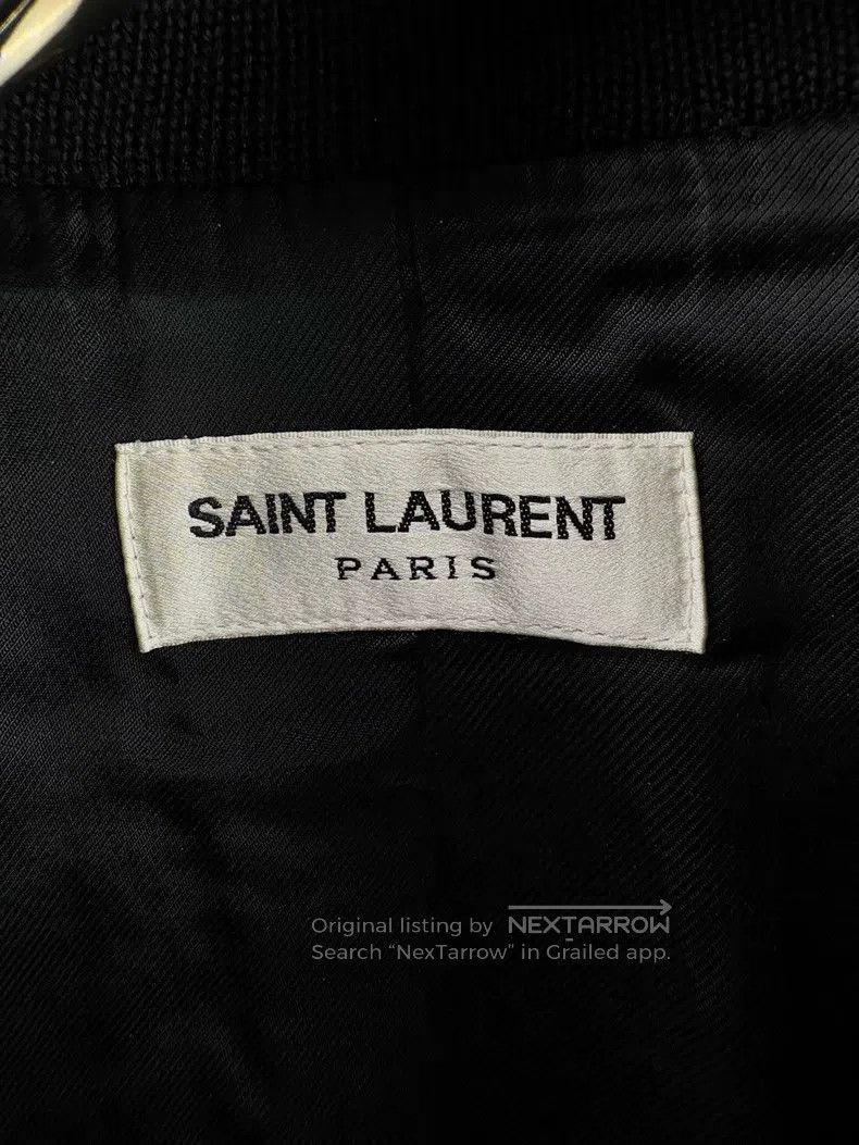 Saint Laurent Paris Saint Laurent Paris Studded baseball jacket Size US L / EU 52-54 / 3 - 3 Thumbnail