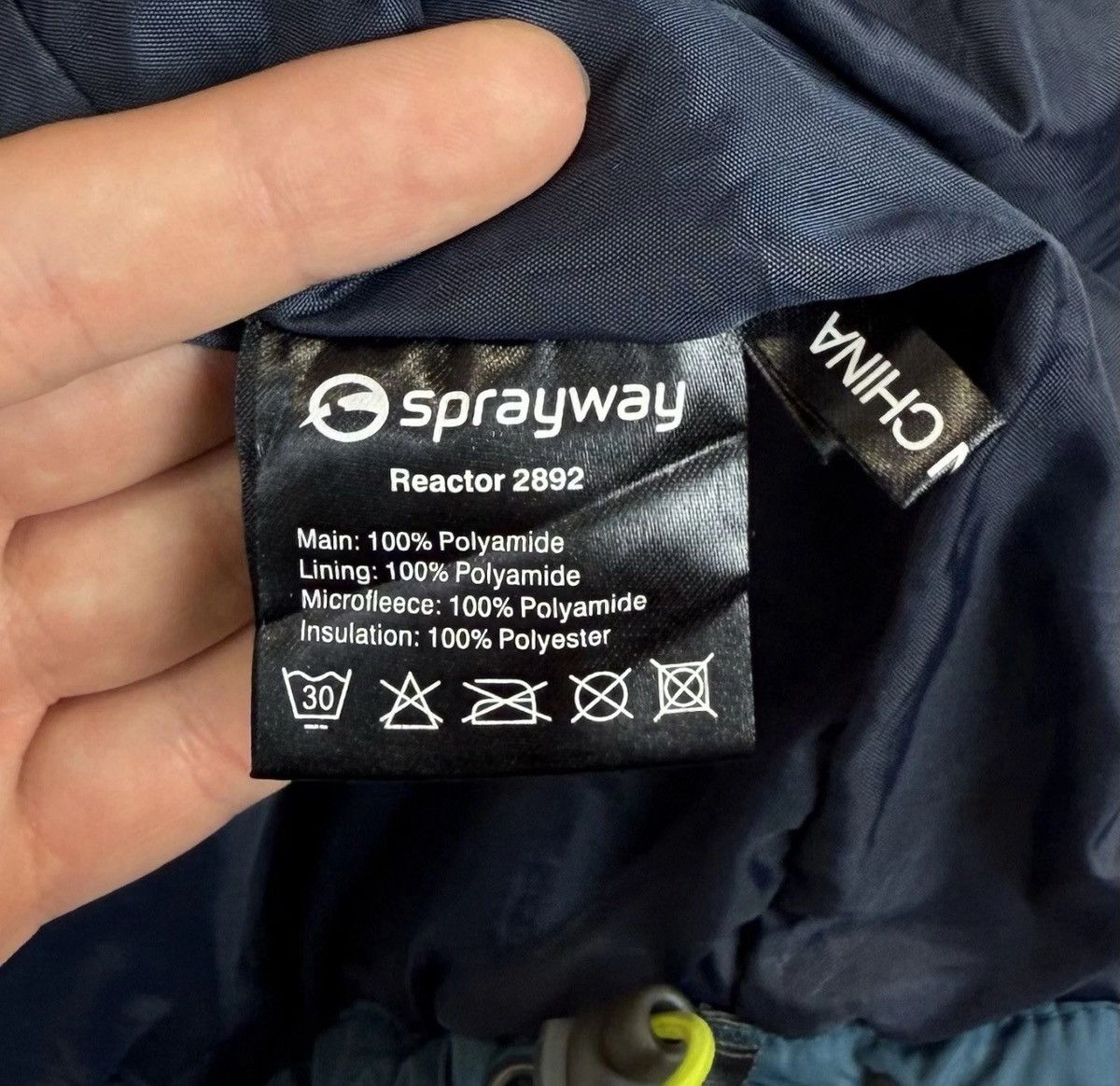Other Sprayway Insulated Quilted Full Zip Jacket Marine Blue Top Size US XXL / EU 58 / 5 - 10 Thumbnail