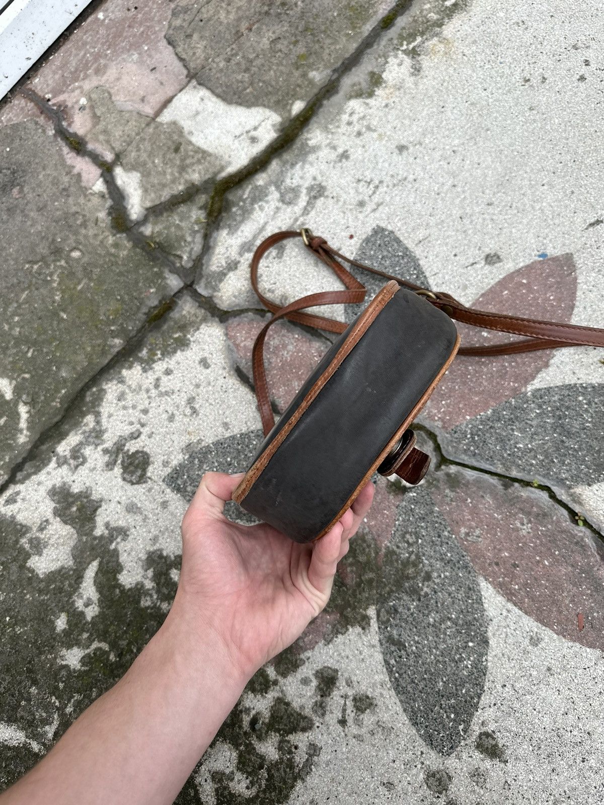 Timberland × Vintage Timberland Made In USA Vintage Classic Leather Mini Bag Size ONE SIZE - 10 Thumbnail