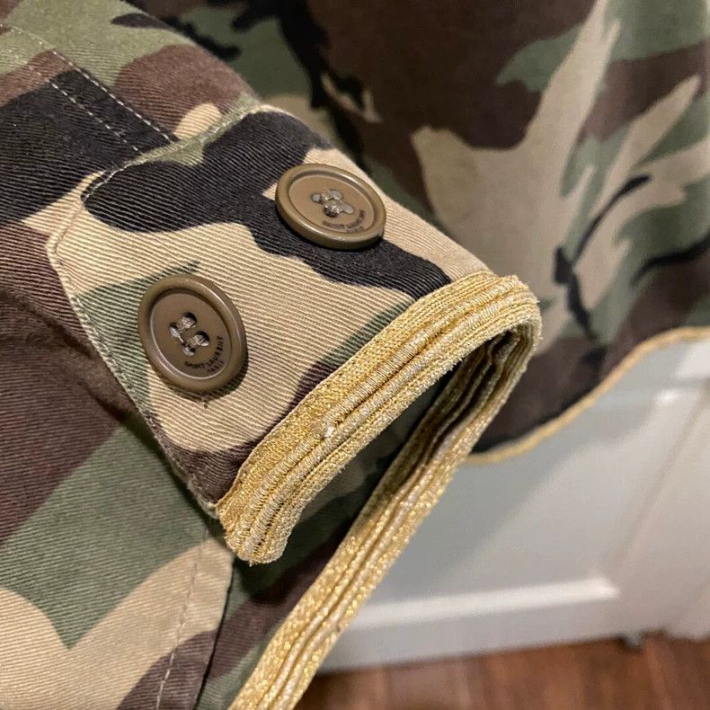 Saint Laurent Paris saint laurent parisGold thread camouflage jacket 2503-Nexta Size US S / EU 44-46 / 1 - 4 Thumbnail